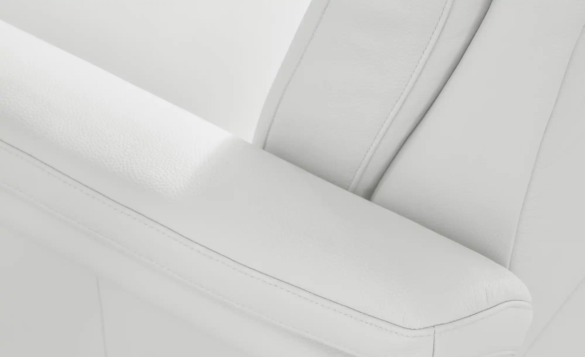 Thumbnail - Wohnwert Einzelsofa Leder Mayla ¦ blau ¦ Maße (cm): B: 194 H: 109 T: 96.0 Polstermöbel > Sofas > Einzelsofas - Höffner