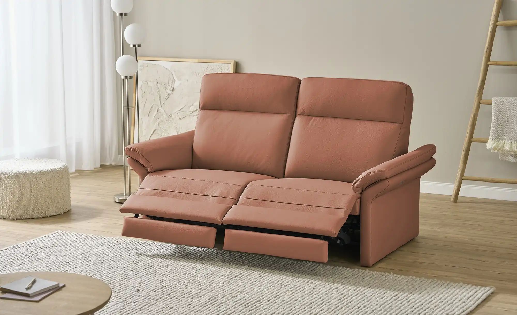 Thumbnail - Wohnwert Einzelsofa Leder Mayla ¦ braun ¦ Maße (cm): B: 194 H: 109 T: 96.0 Polstermöbel > Sofas > Einzelsofas - Höffner