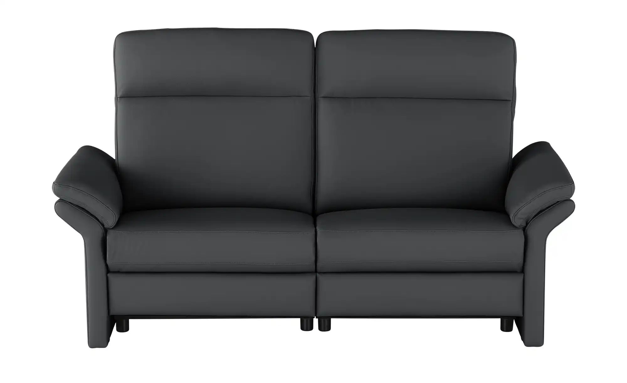 Wohnwert Einzelsofa Leder Mayla ¦ schwarz ¦ Maße (cm): B: 194 H: 109 T: 96. günstig online kaufen