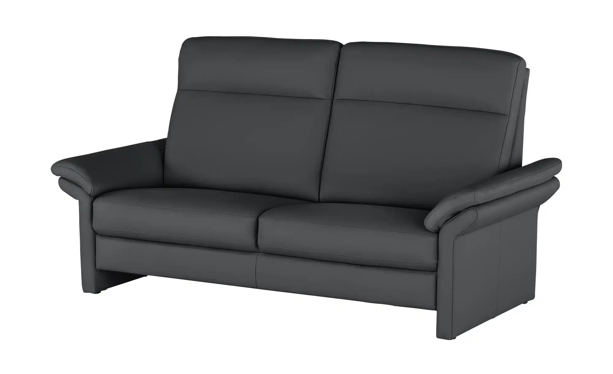 Thumbnail - Wohnwert Einzelsofa Leder Mayla ¦ schwarz ¦ Maße (cm): B: 210 H: 109 T: 96.0 Polstermöbel > Sofas > Einzelsofas - Höffne...
