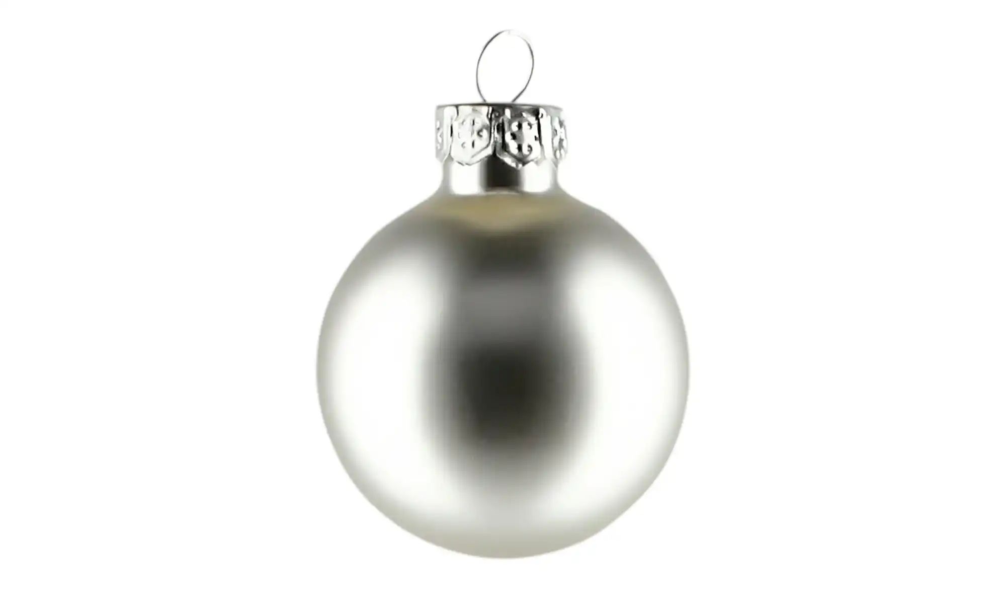 Thumbnail - Weihnachtsbaumkugel  16er-Set   ¦ silber ¦ Glas,Aluminium Ø: 3.5 Weihnachten - Höffner