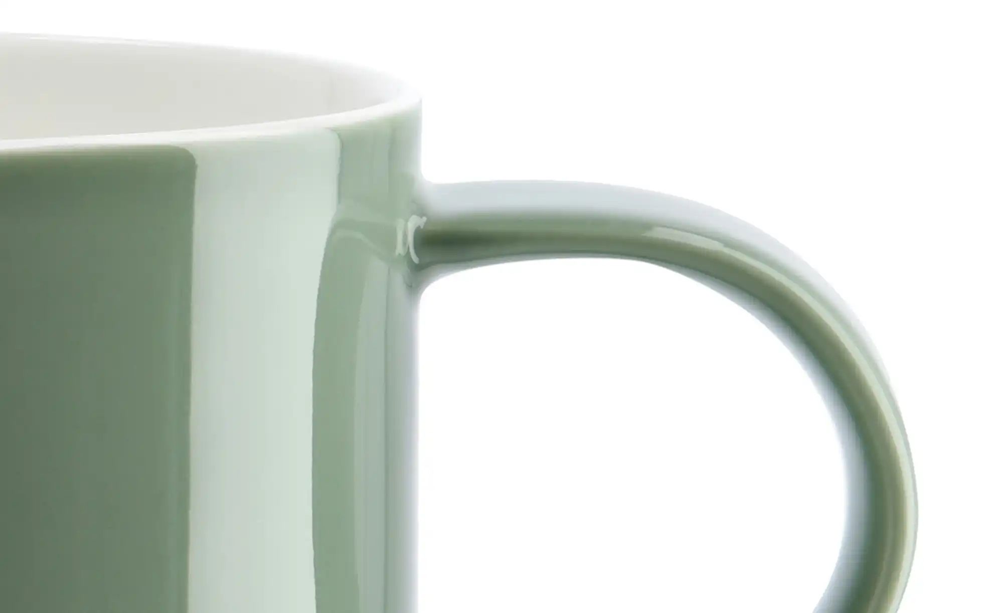 Thumbnail - ASA SELECTION Henkelbecher Coppa Mug ¦ grün ¦ Maße (cm): H: 9,5 Ø: 9.2 Geschirr > Einzelgeschirrteile - Höffner