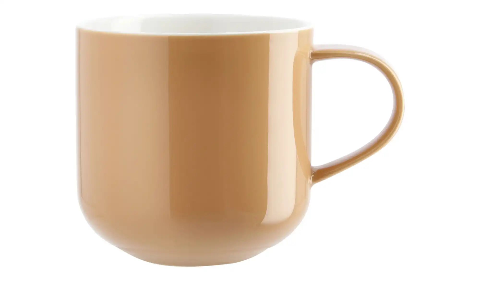 ASA SELECTION Henkelbecher  Coppa Mug ¦ orange ¦ Maße (cm): H: 9,5  Ø: 9.2 günstig online kaufen
