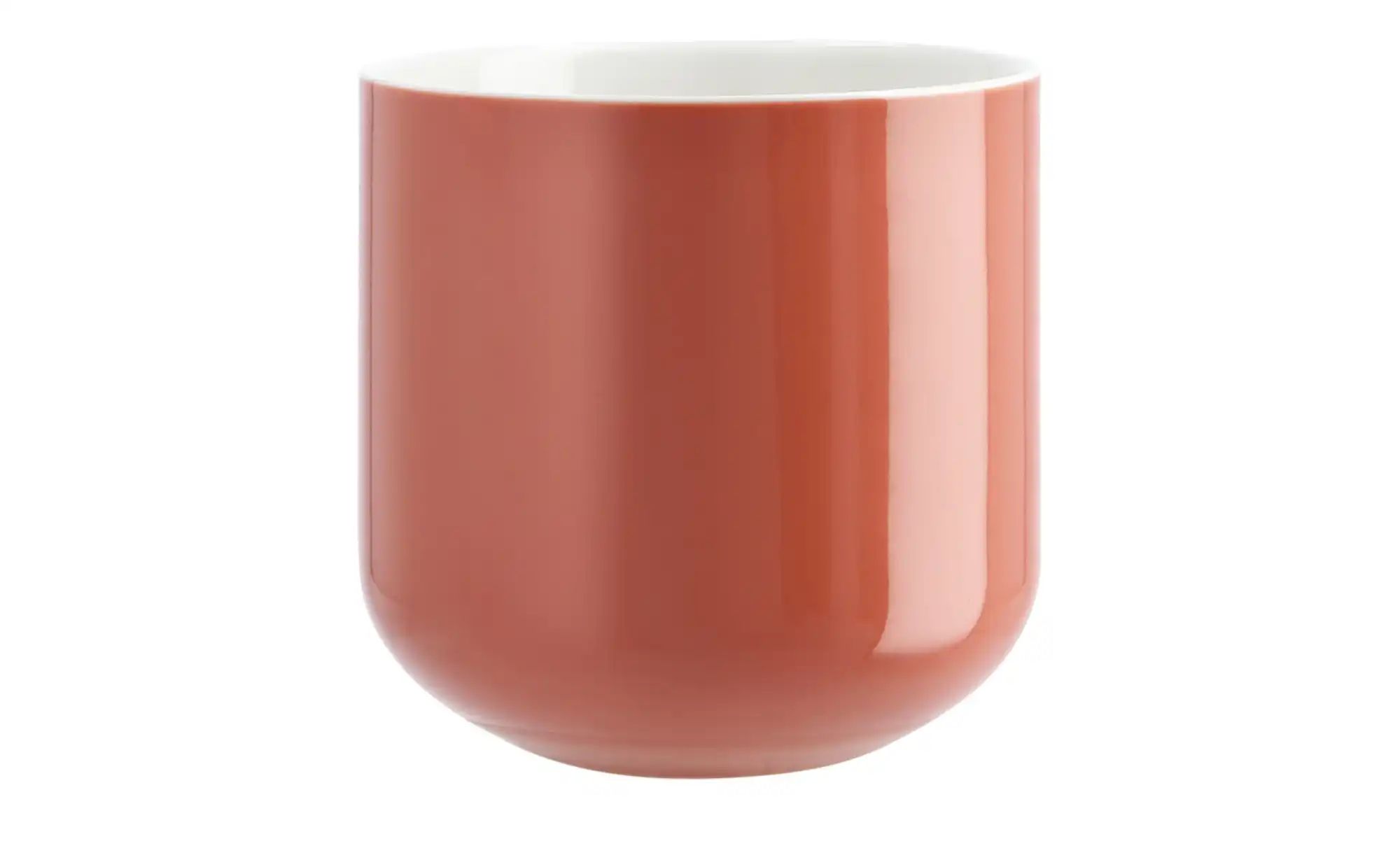 ASA SELECTION Henkelbecher  Coppa Mug ¦ rot ¦ Maße (cm): H: 9,5  Ø: 9.2 Ges günstig online kaufen