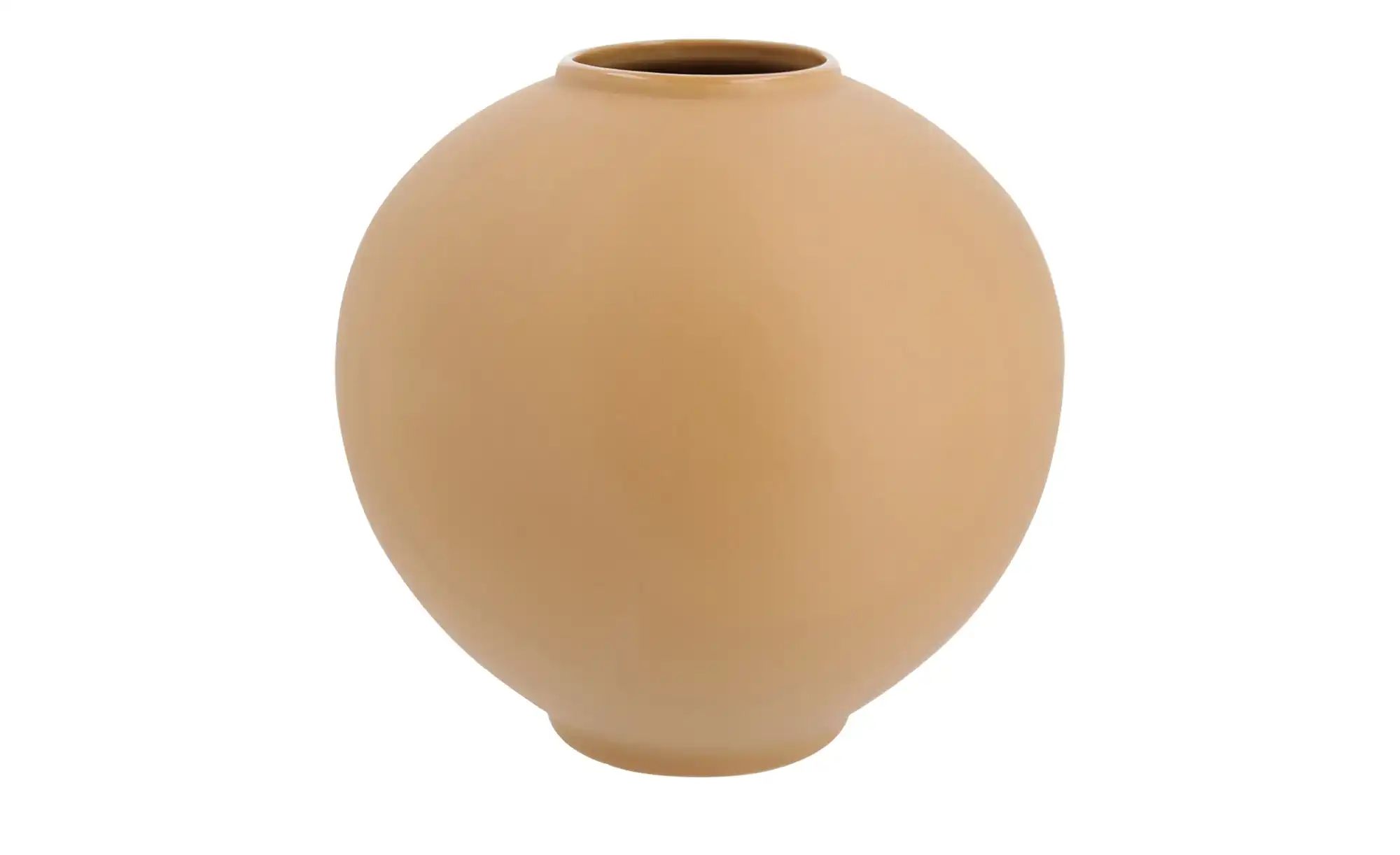 Vase  Mara ¦ orange ¦ Steinzeug ¦ Maße (cm): H: 16,5  Ø: 17.5 Accessoires > günstig online kaufen