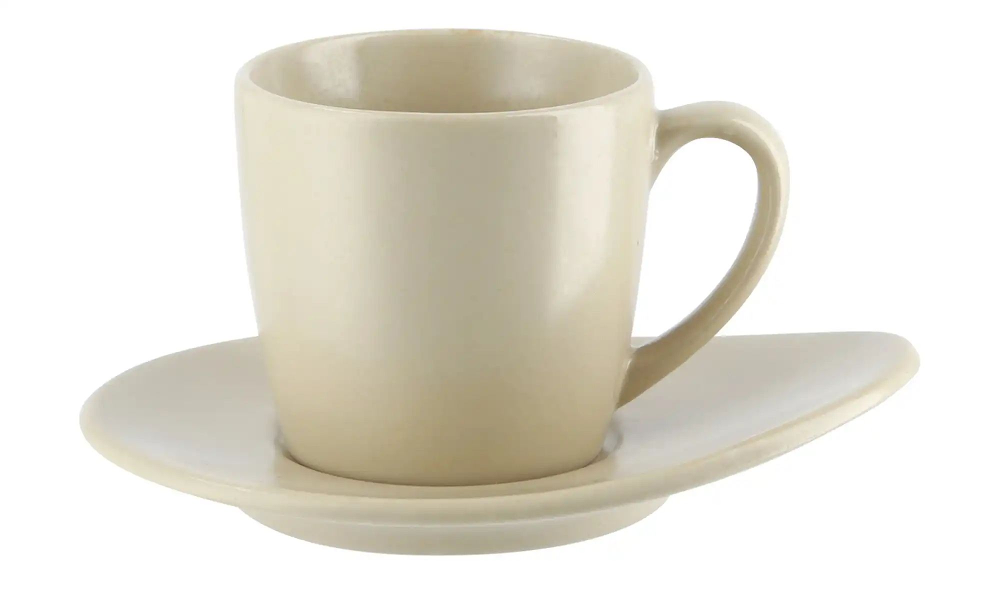 ASA SELECTION Espressotasse mit Untertasse  Cuba Panna ¦ beige ¦ Maße (cm): günstig online kaufen