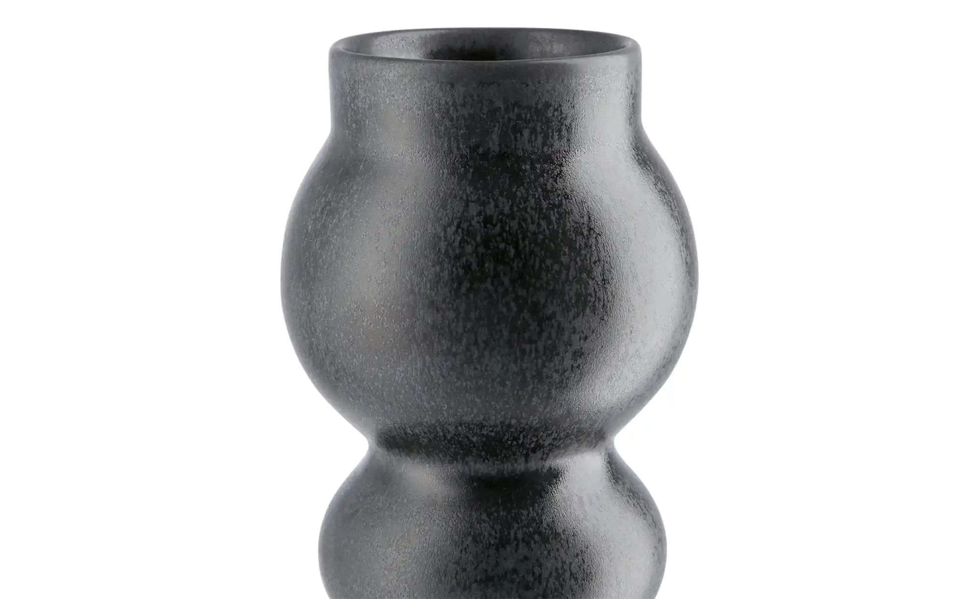 ASA SELECTION Vase   ¦ schwarz ¦ Steingut ¦ Maße (cm): H: 19  Ø: 5.5 Access günstig online kaufen