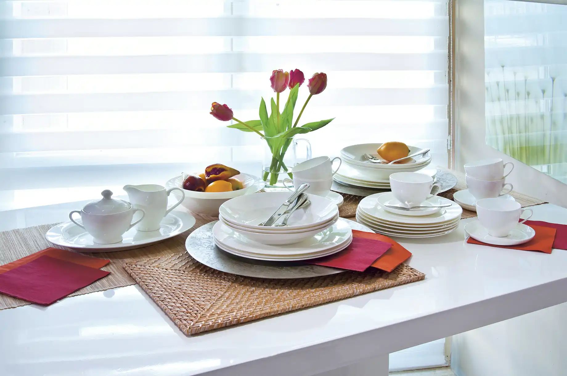 Peill+Putzler Kombiservice  35-teilig  Torino ¦ weiß Geschirr > Geschirrset günstig online kaufen