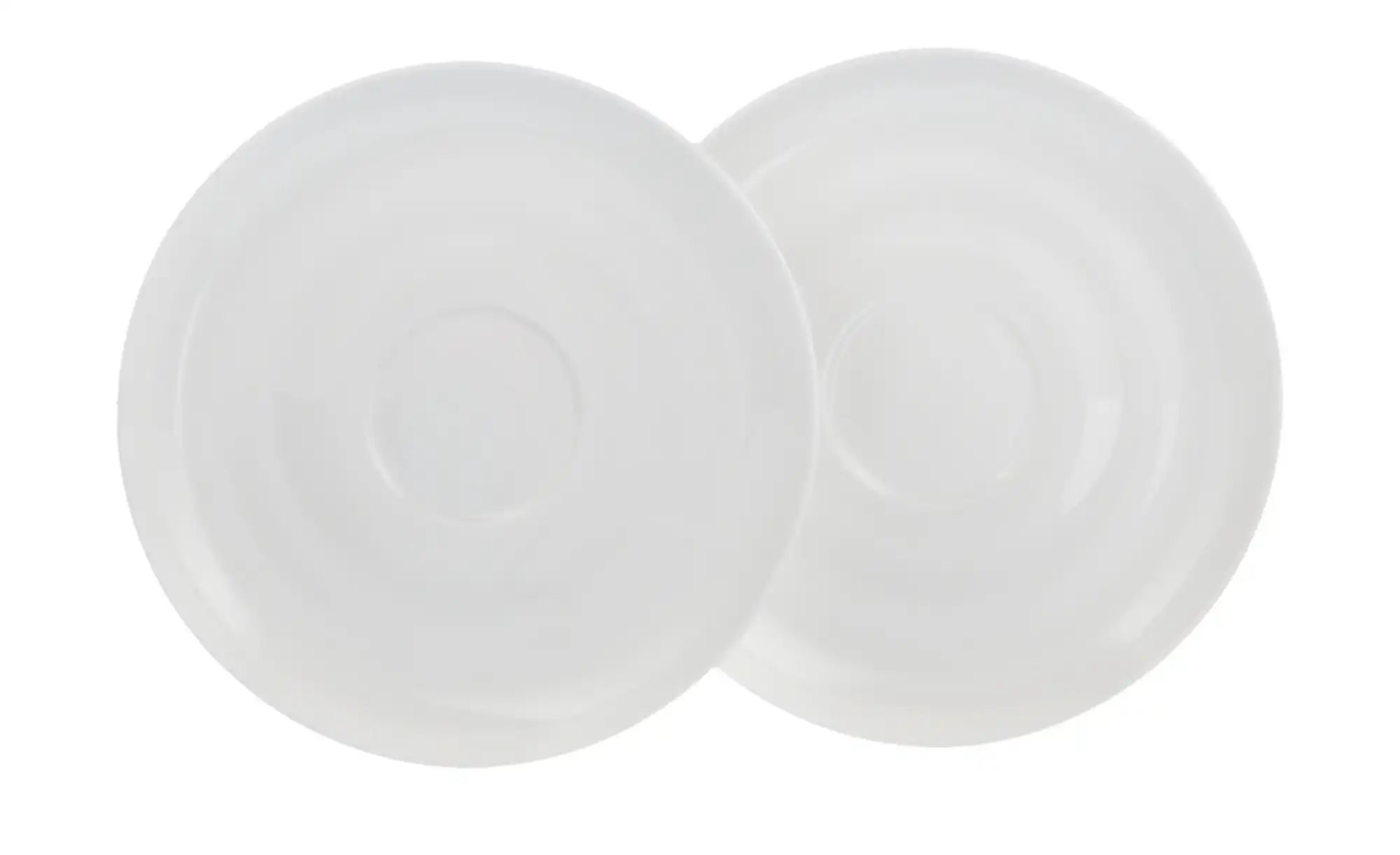 Peill+Putzler Kaffeeuntere  Torino ¦ weiß ¦ Porzellan ¦ Maße (cm): H: 1,7 günstig online kaufen