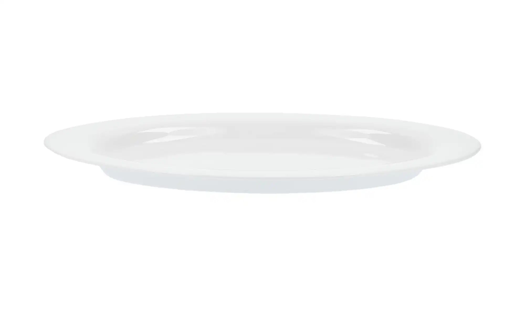 Peill+Putzler Servierplatte oval  Torino ¦ weiß ¦ Maße (cm): B: 23,5 H: 2,6 günstig online kaufen