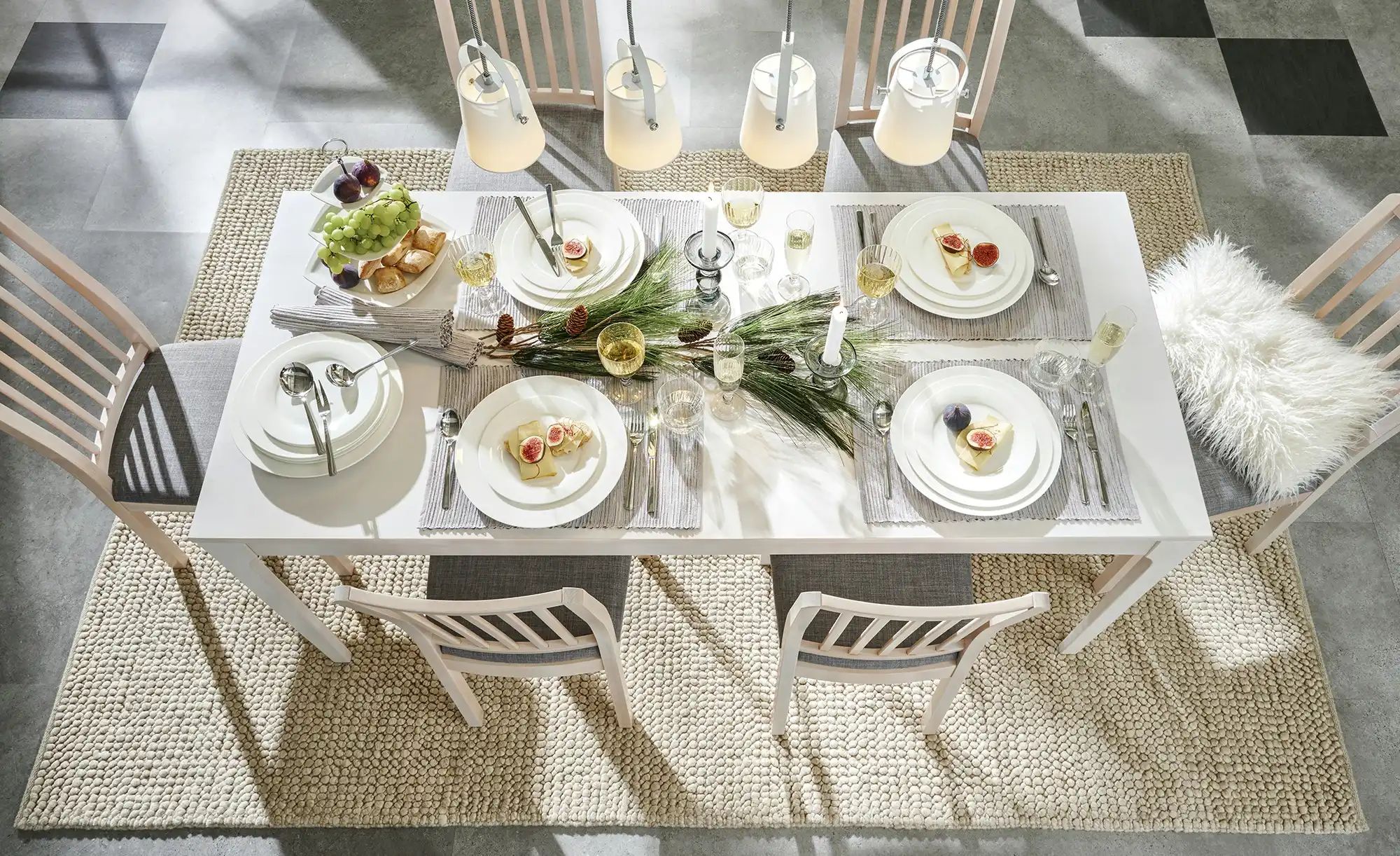 Peill+Putzler Platzteller  Torino ¦ weiß ¦ Porzellan ¦ Maße (cm): H: 2,6  Ø günstig online kaufen