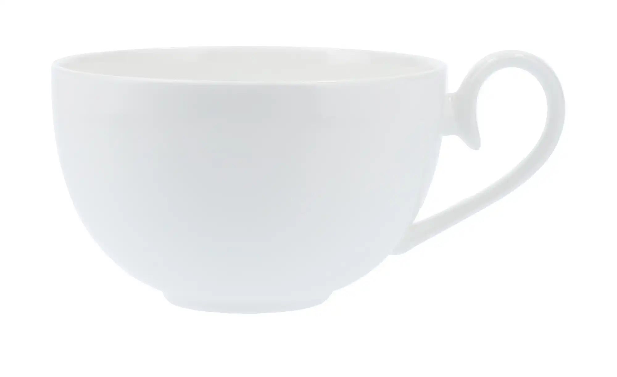 Peill+Putzler Jumbotasse  Torino ¦ weiß ¦ Porzellan ¦ Maße (cm): H: 7,5  Ø: günstig online kaufen