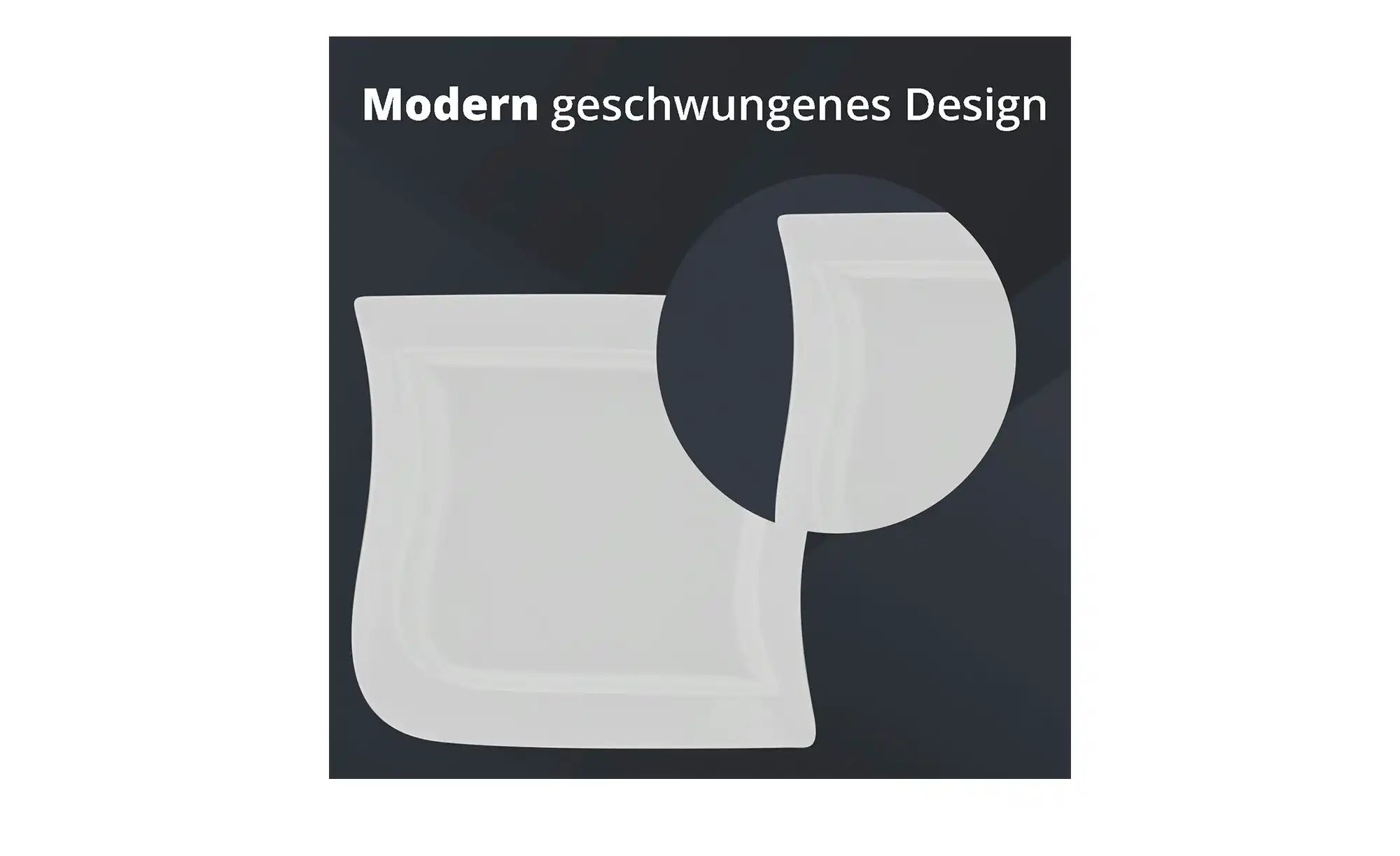 Peill+Putzler Kombiservice  30-teilig  Ancona ¦ weiß Geschirr > Geschirrset günstig online kaufen