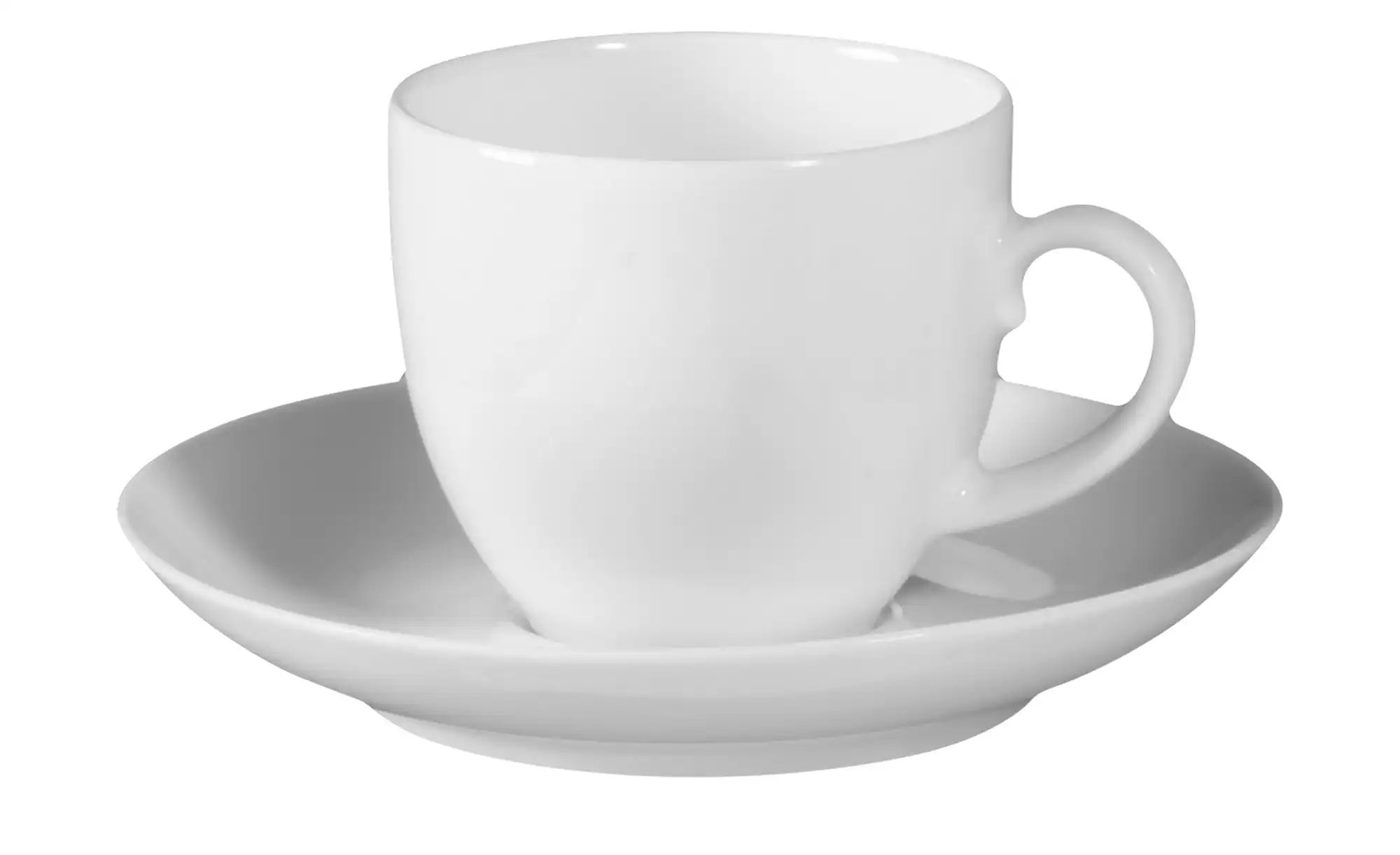 Seltmann Weiden Tasse  Rondo/Liane ¦ weiß ¦ Porzellan Geschirr > Einzelgesc günstig online kaufen