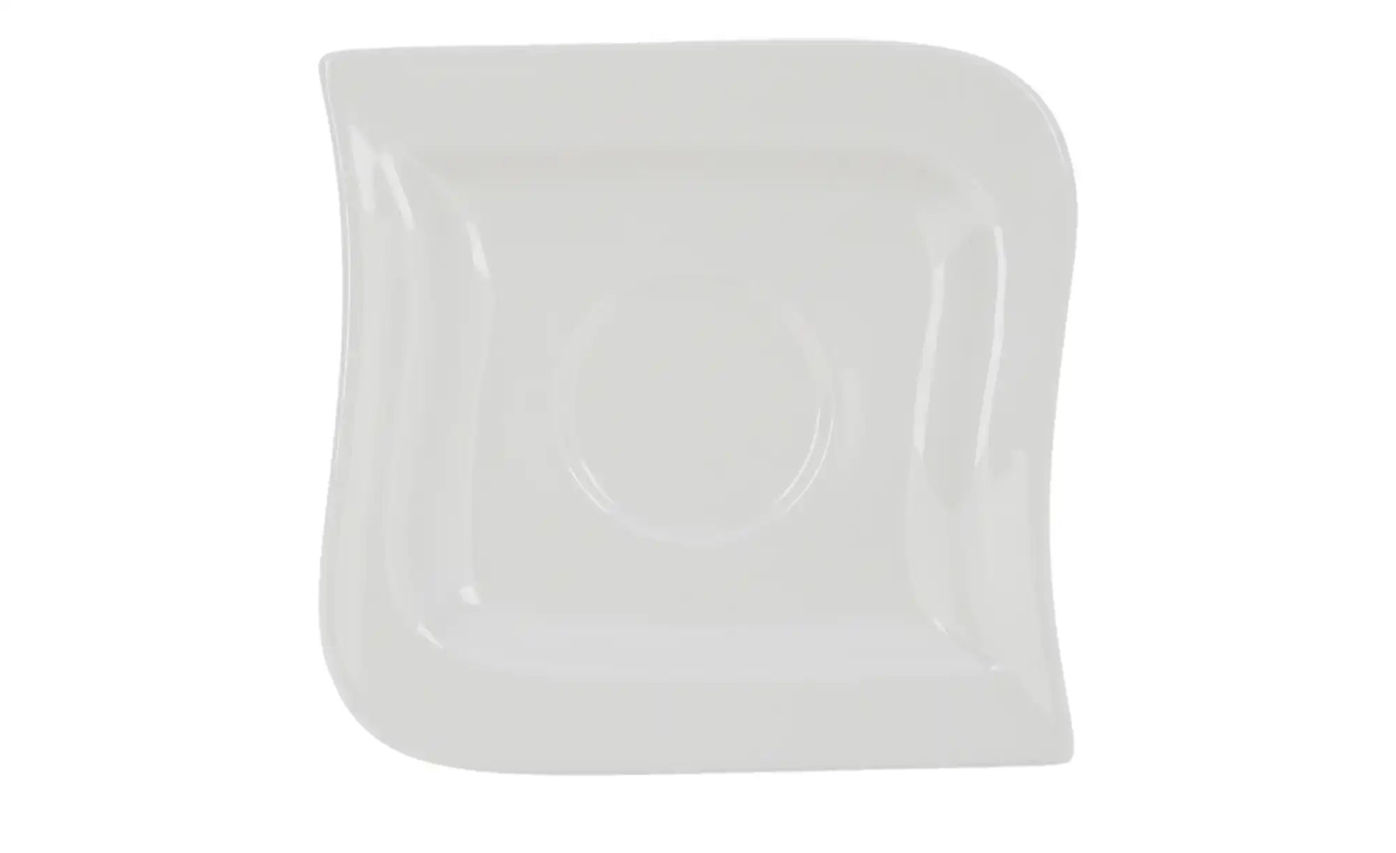 Peill+Putzler Untertasse  Ancona ¦ weiß ¦ Maße (cm): B: 14,5 H: 1,5 Geschir günstig online kaufen