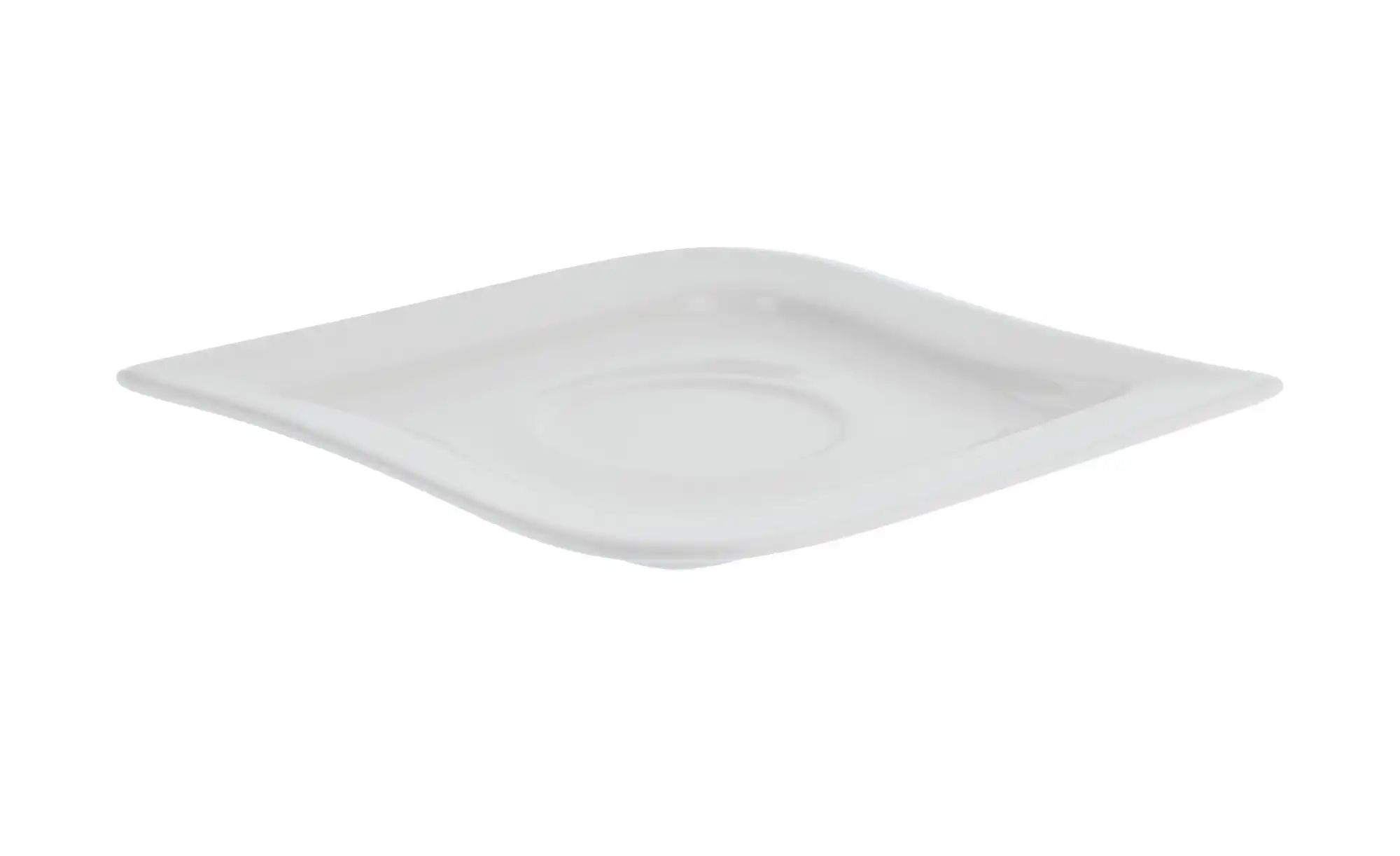 Peill+Putzler Untertasse  Ancona ¦ weiß ¦ Maße (cm): B: 14,5 H: 1,5 Geschir günstig online kaufen