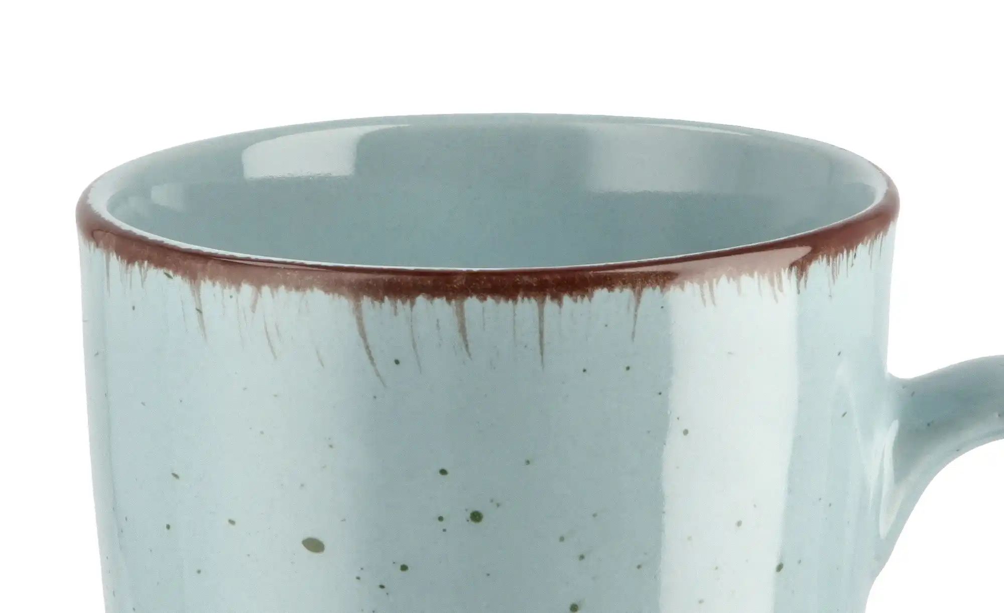 Peill+Putzler Kaffeebecher  400 ml  Siena ¦ türkis/petrol ¦ Steinzeug/Stein günstig online kaufen