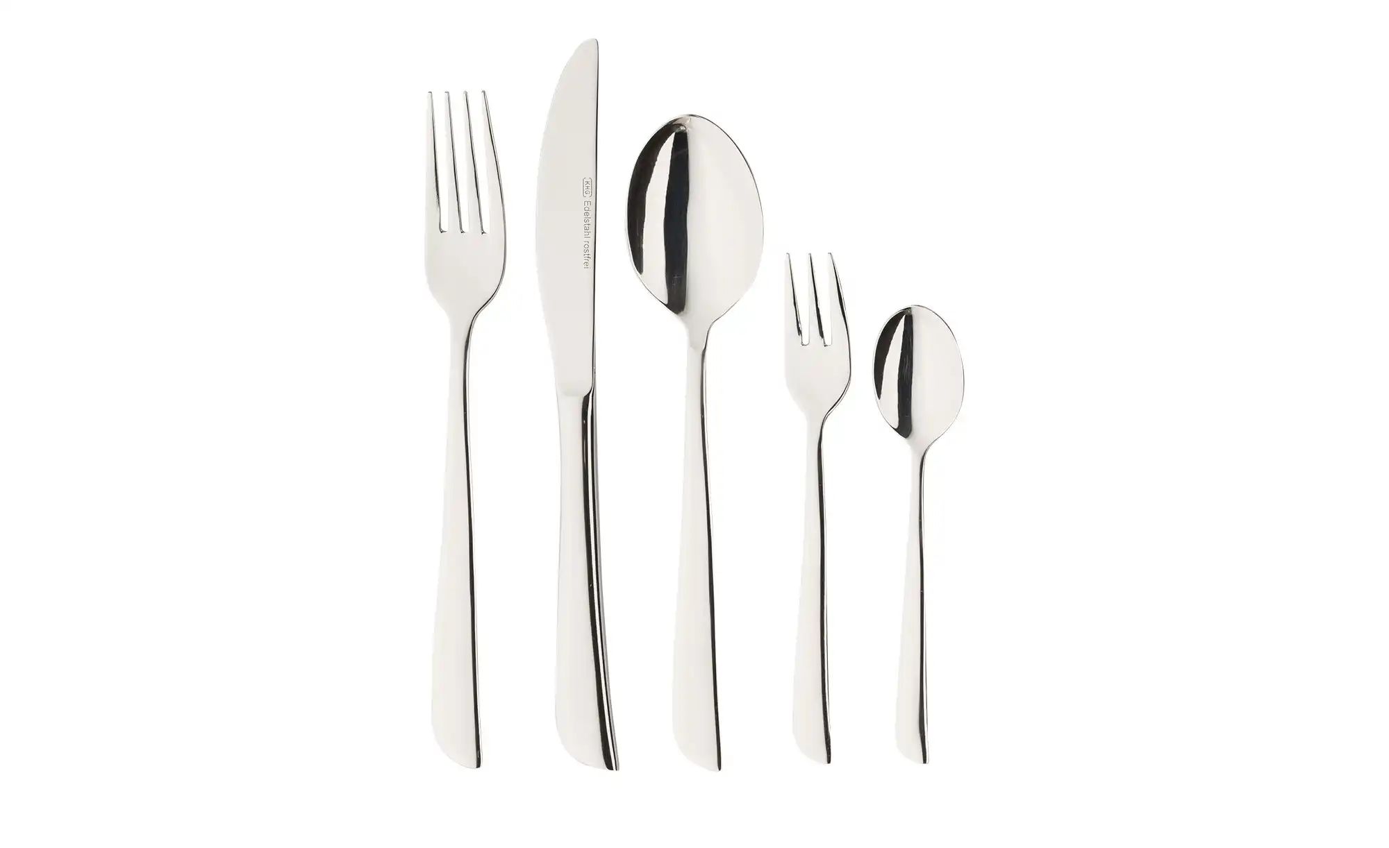 KHG Besteckset  "718" ¦ silber ¦ Edelstahl Besteck > Besteck-Sets - Höffner günstig online kaufen