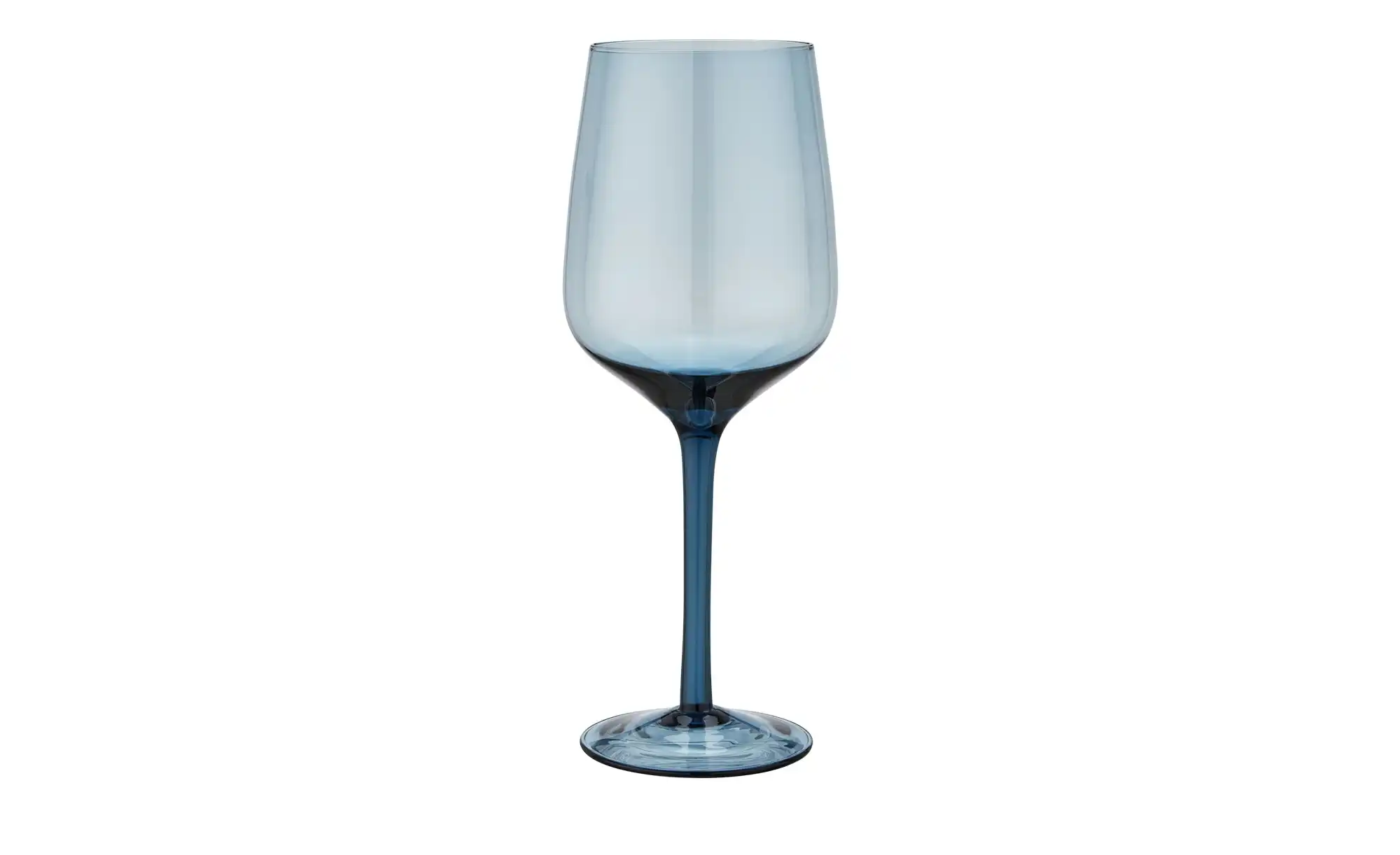for friends Weißweinglas ¦ blau ¦ Glas ¦ Maße (cm): H: 23,5 Ø: 9 Gläser & Karaffen > Weingläser - Höffner