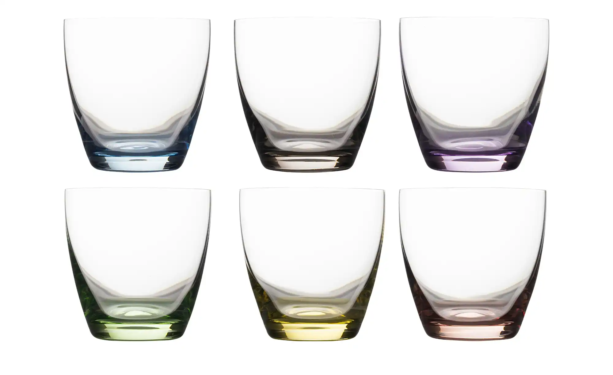 Peill Putzler Gläserset, 6 teilig Viva ¦ mehrfarbig ¦ Kristallglas Gläser Karaffen Trinkgläser Höffner  - Onlineshop Möbel Höffner