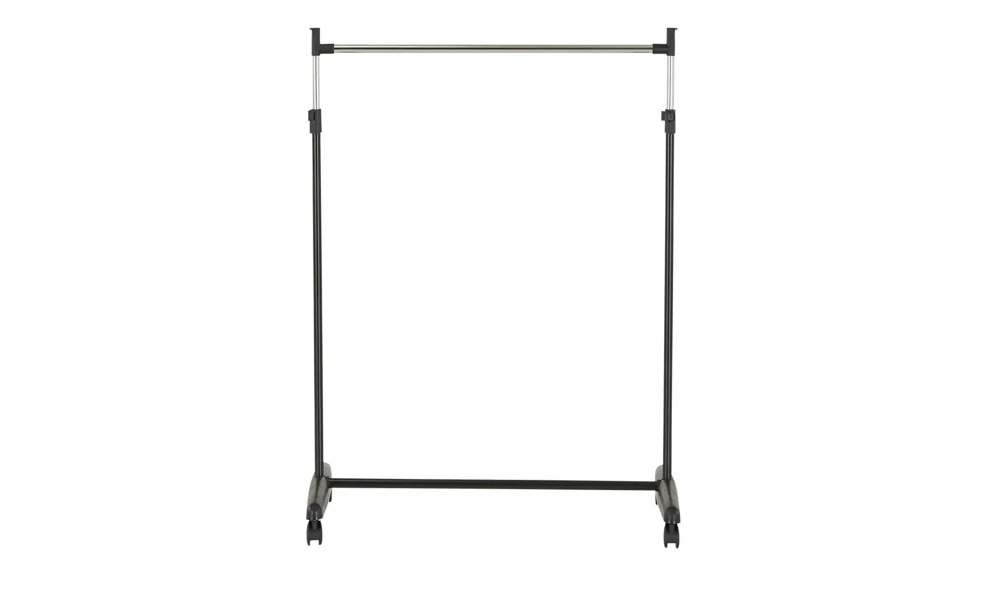 Rollgarderobe  Selve ¦ schwarz ¦ Metallrohr,Kunststoff ¦ Maße (cm): B: 90 H günstig online kaufen
