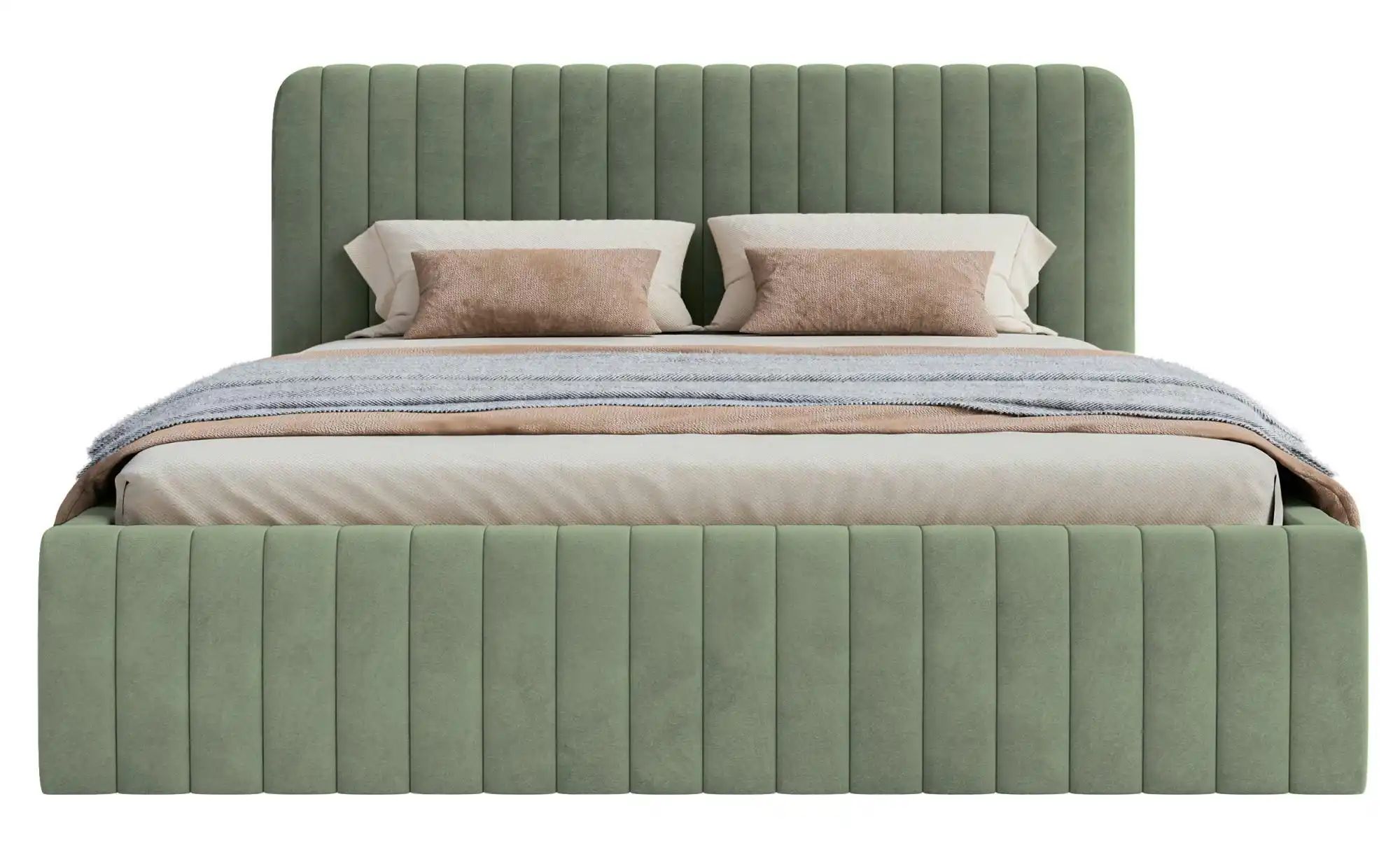 Thumbnail - Selsey Polsterbett mit Bettkasten Saliano ¦ grün ¦ Maße (cm): B: 193 H: 109 Betten > Polsterbetten - Höffner