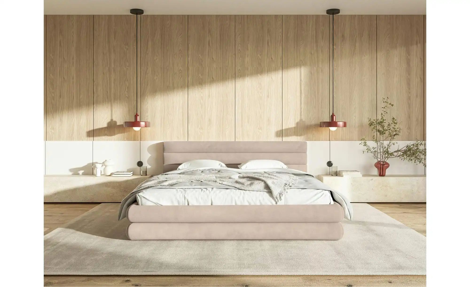 Thumbnail - Selsey Polsterbett mit Bettkasten Alegre ¦ beige ¦ Maße (cm): B: 200 H: 90 Betten > Polsterbetten - Höffner