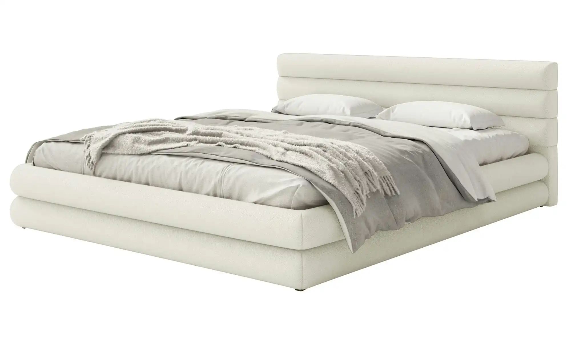 Selsey Polsterbett mit Bettkasten Alegre  creme  Maße (cm): B: 200 H: 90 | 05903025197364