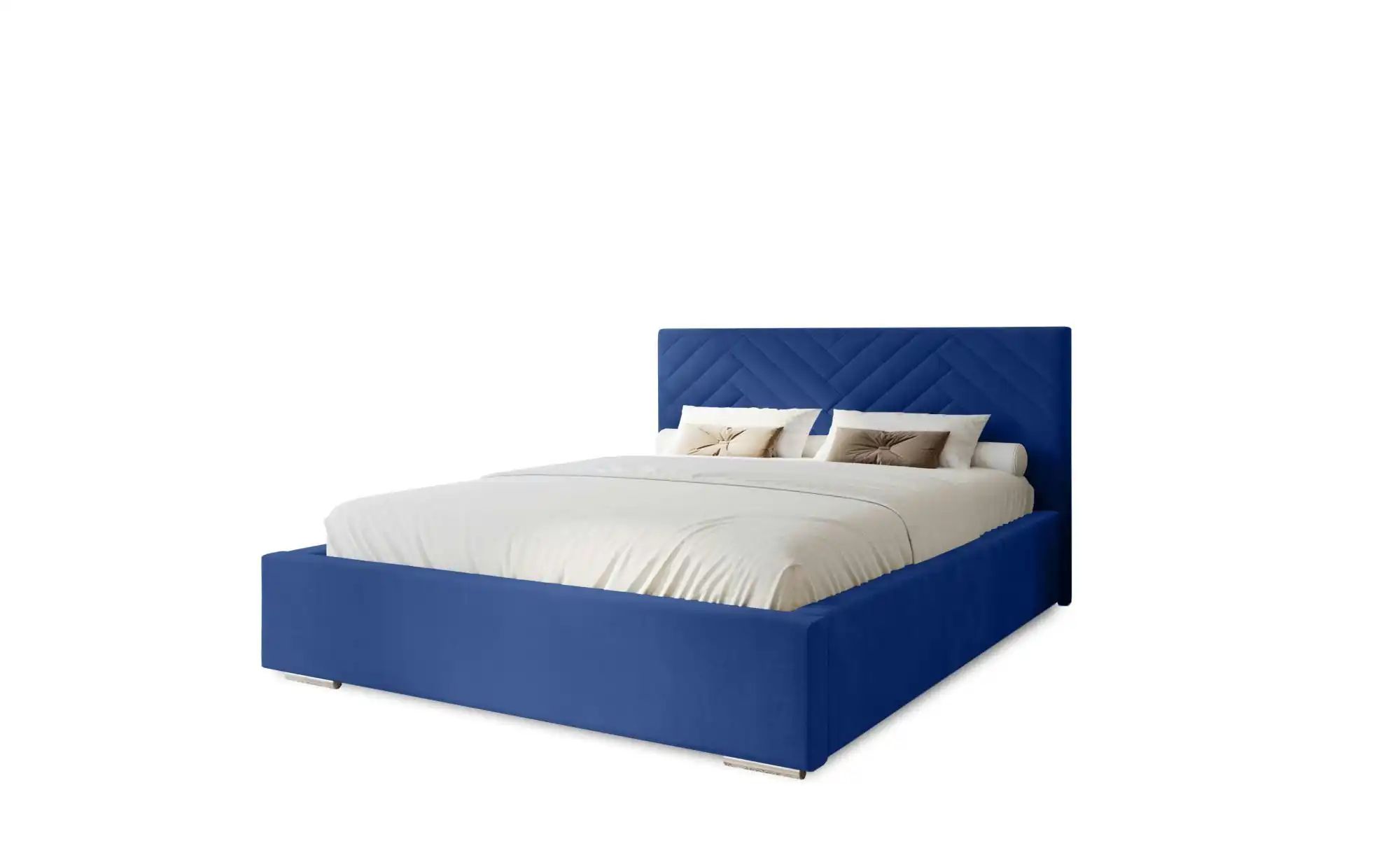 Polsterbett mit Stauraum Aberfeldy ¦ blau ¦ Maße (cm): B: 195 H: 100 Betten günstig online kaufen