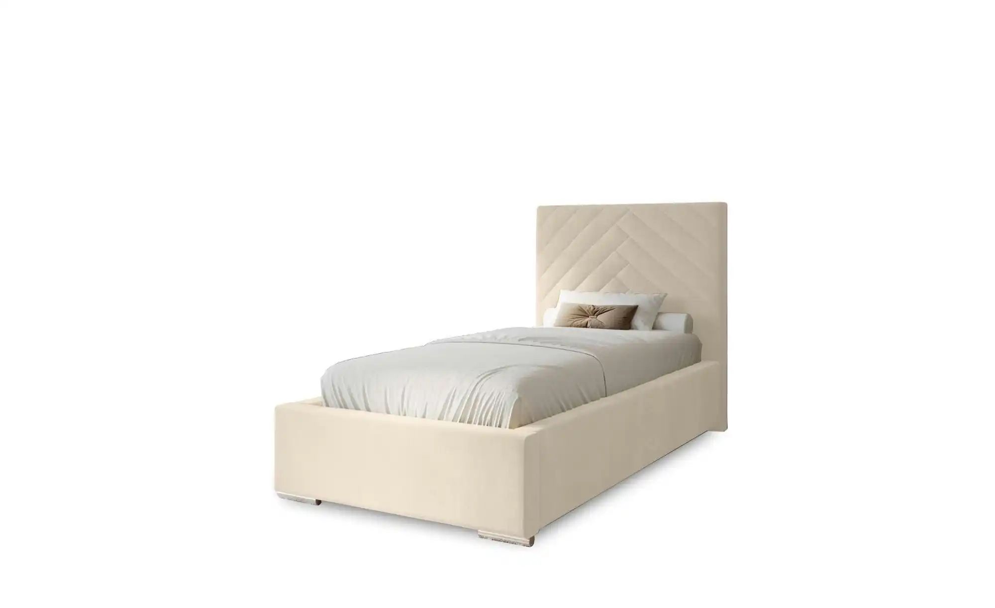Polsterbett mit Stauraum Aberfeldy ¦ beige ¦ Maße (cm): B: 105 H: 100 Bette günstig online kaufen