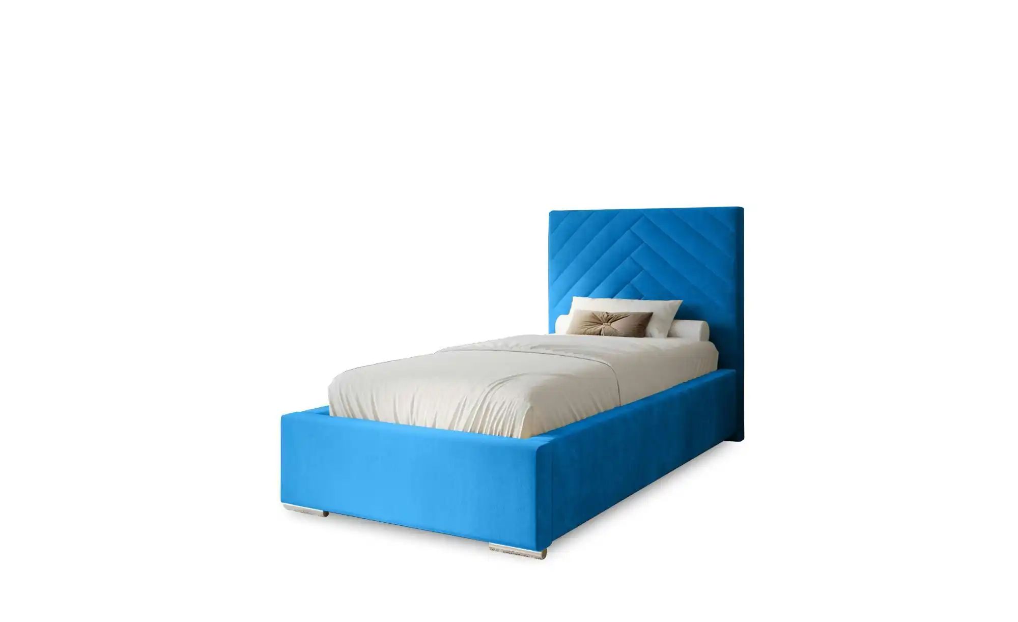 Polsterbett mit Stauraum Aberfeldy ¦ blau ¦ Maße (cm): B: 115 H: 100 Betten günstig online kaufen