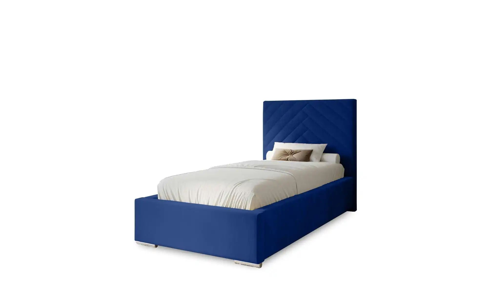 Polsterbett mit Stauraum Aberfeldy ¦ blau ¦ Maße (cm): B: 95 H: 100 Betten günstig online kaufen