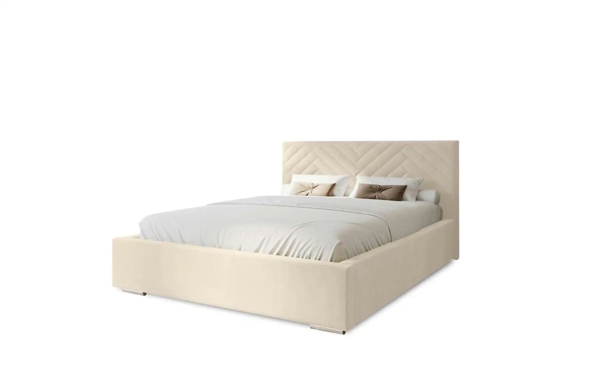 Polsterbett mit Stauraum Aberfeldy ¦ beige ¦ Maße (cm): B: 175 H: 100 Bette günstig online kaufen