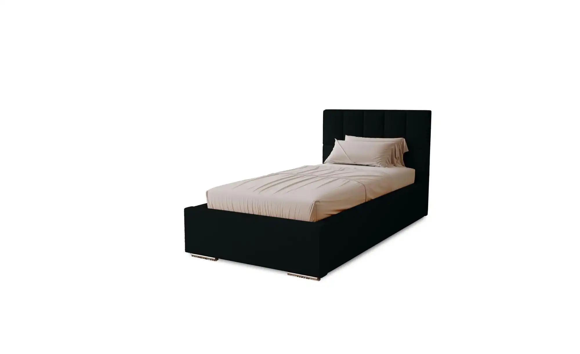 Polsterbett mit Stauraum Draven ¦ schwarz ¦ Maße (cm): B: 105 H: 100 Betten günstig online kaufen