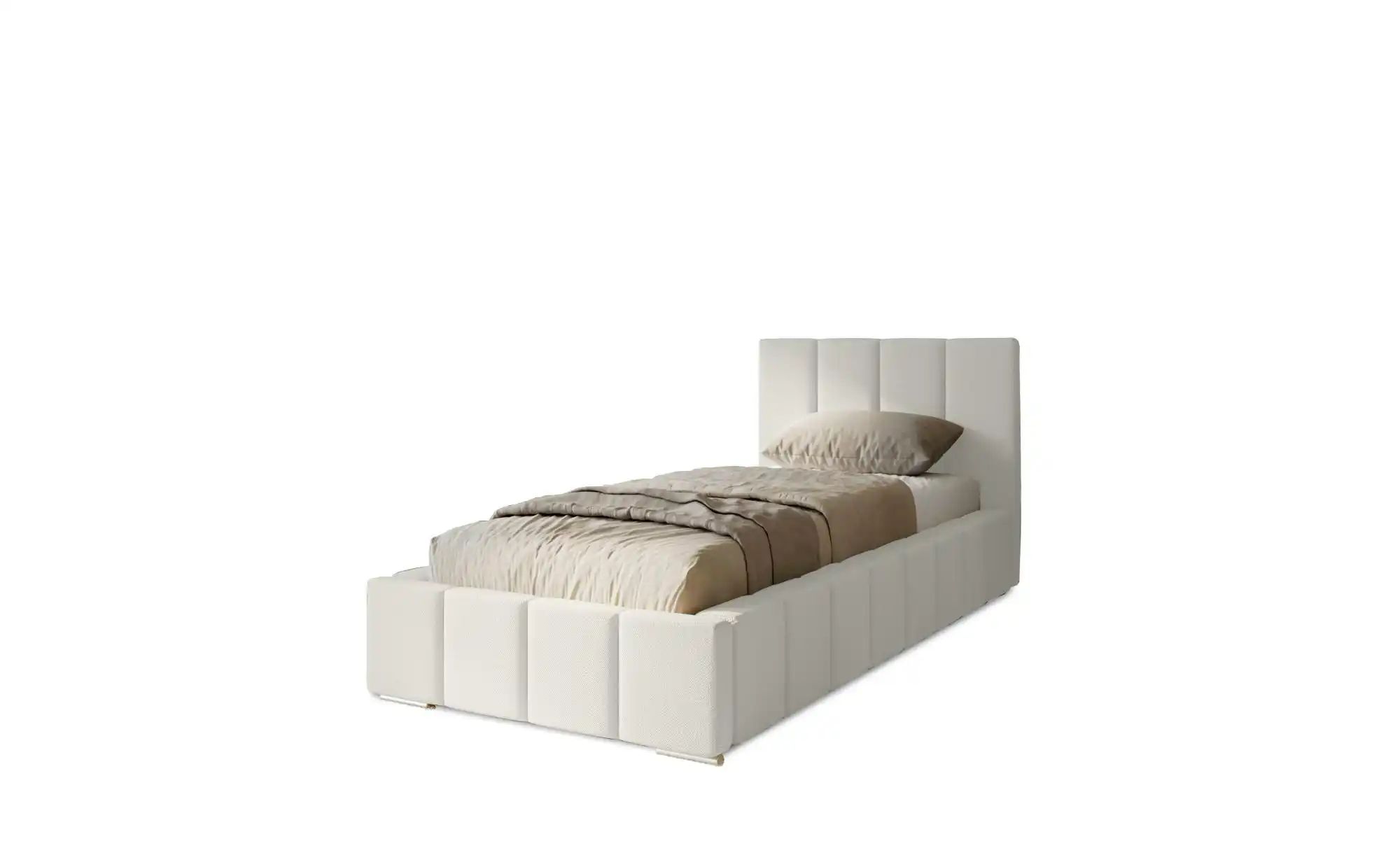 Polsterbett mit Stauraum Margate ¦ weiß ¦ Maße (cm): B: 105 H: 100 Betten > günstig online kaufen