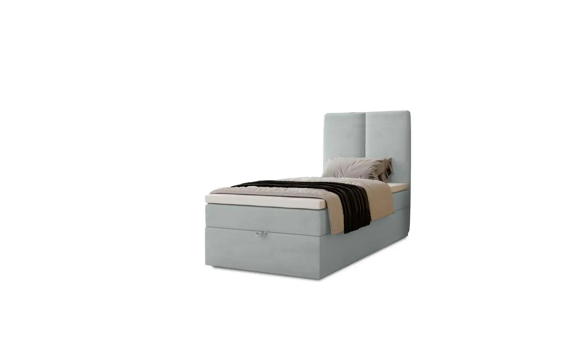 Boxbett mit Stauraum  Macclesfield ¦ grau ¦ Maße (cm): B: 81 H: 110 Betten günstig online kaufen