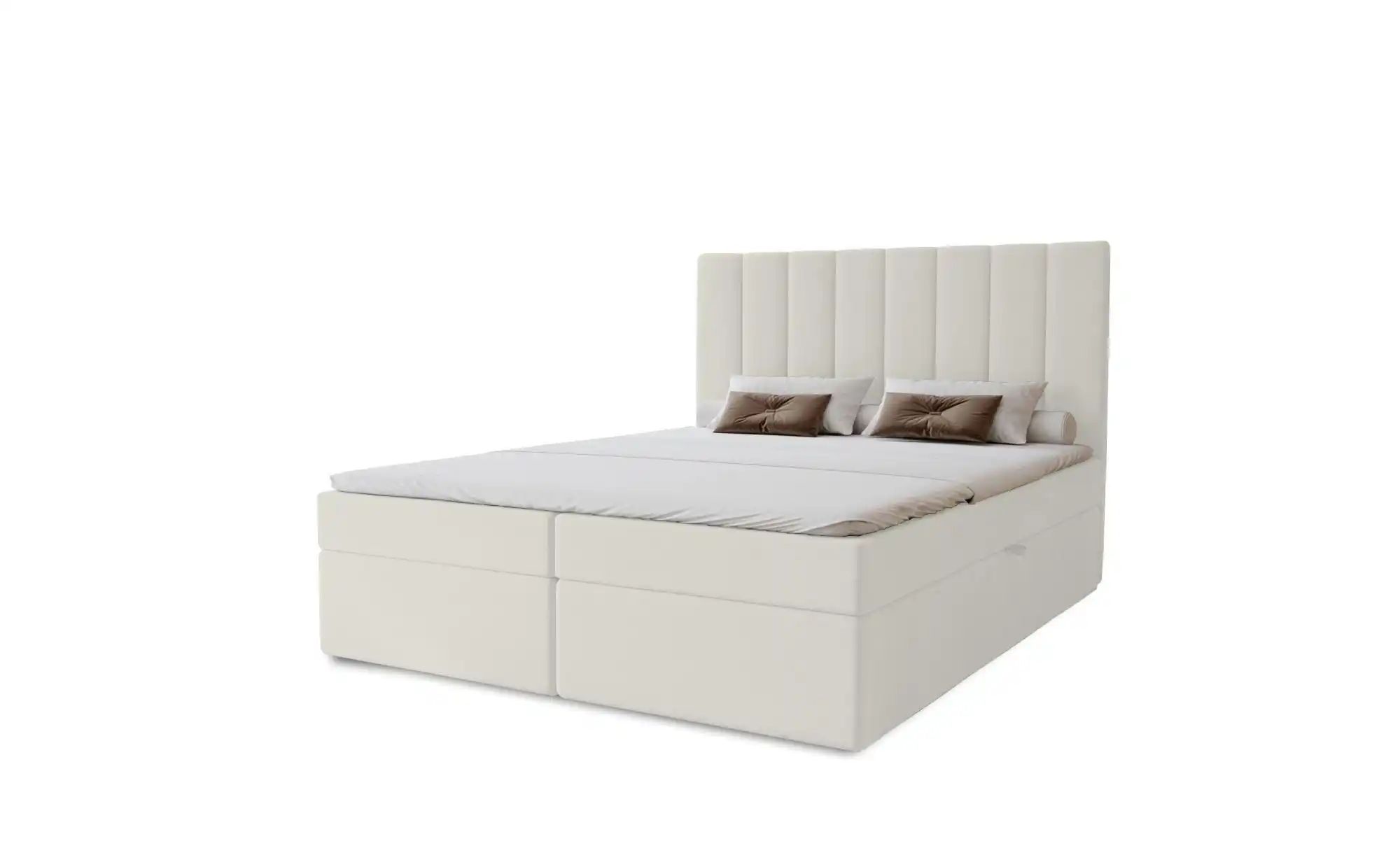 Boxbett mit Stauraum  Nelia ¦ weiß ¦ Maße (cm): B: 182 H: 124 Betten > Pols günstig online kaufen