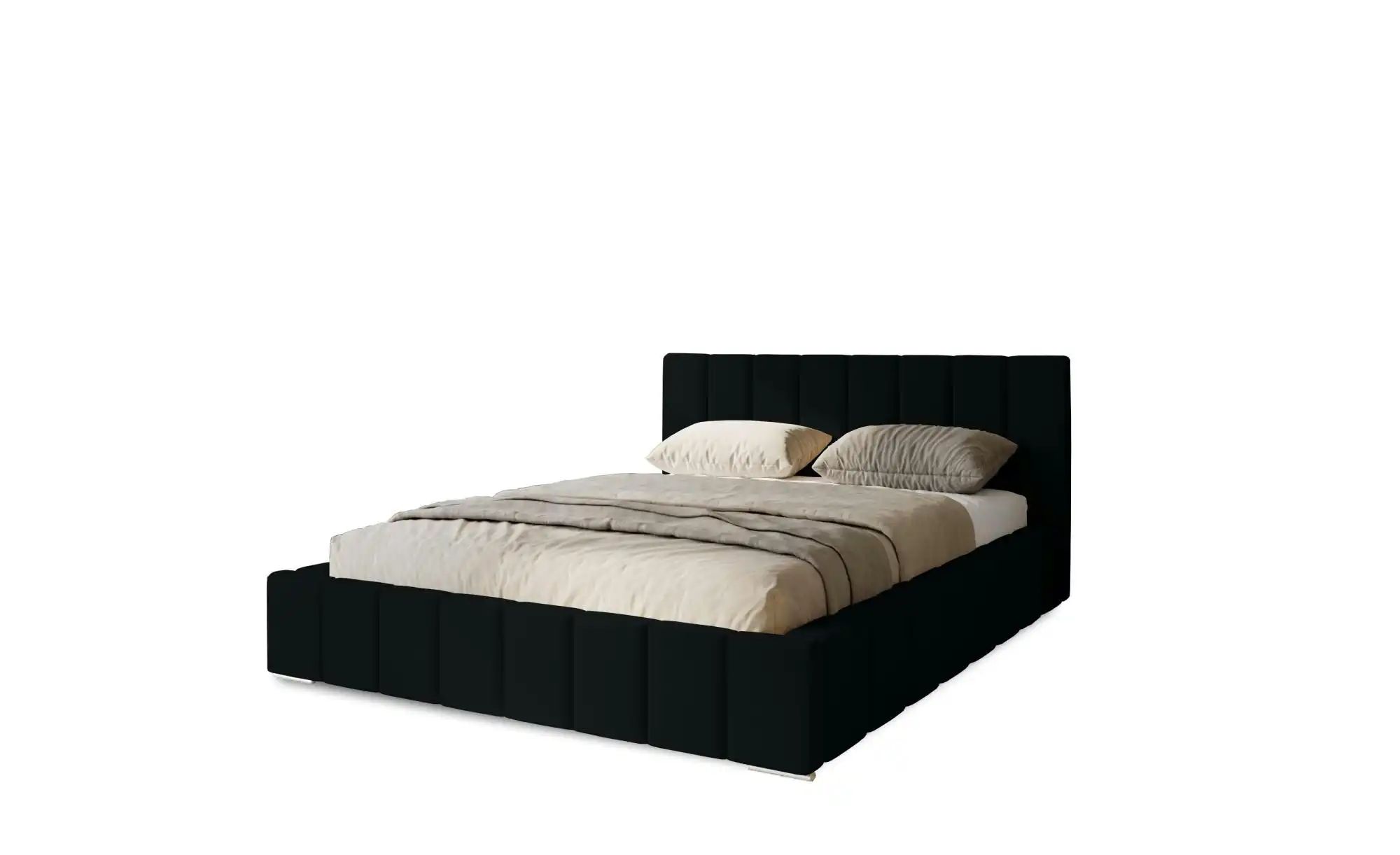Polsterbett mit Stauraum Margate ¦ schwarz ¦ Maße (cm): B: 135 H: 100 Bette günstig online kaufen