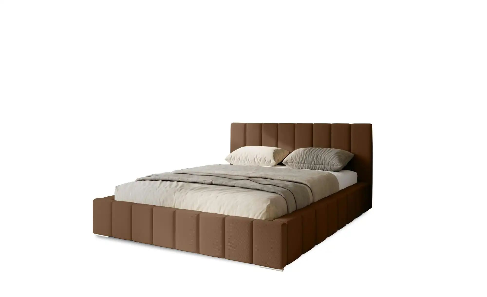 Polsterbett mit Stauraum Margate ¦ braun ¦ Maße (cm): B: 135 H: 100 Betten günstig online kaufen