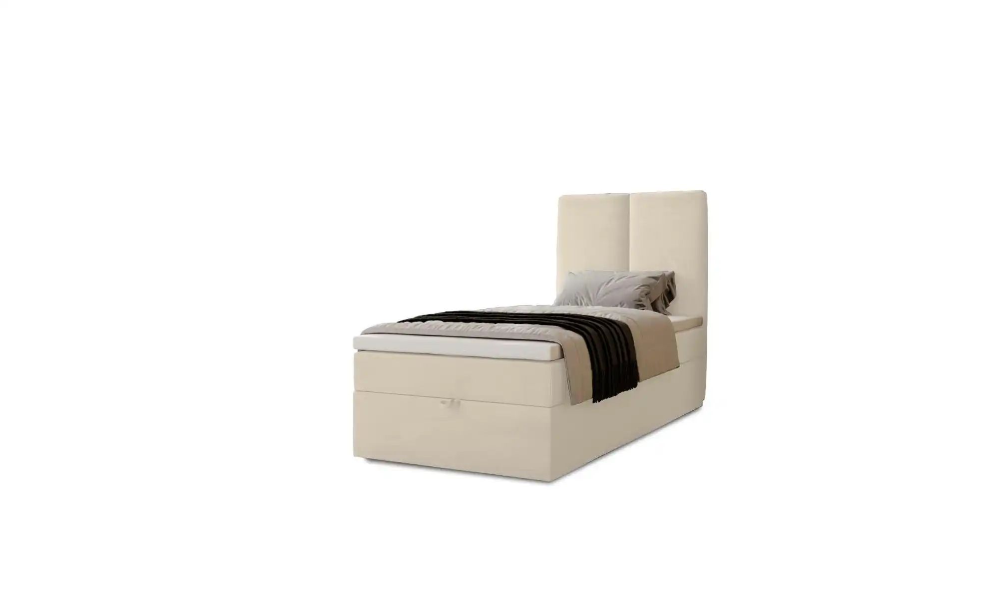 Boxbett mit Stauraum  Macclesfield ¦ beige ¦ Maße (cm): B: 91 H: 110 Betten günstig online kaufen