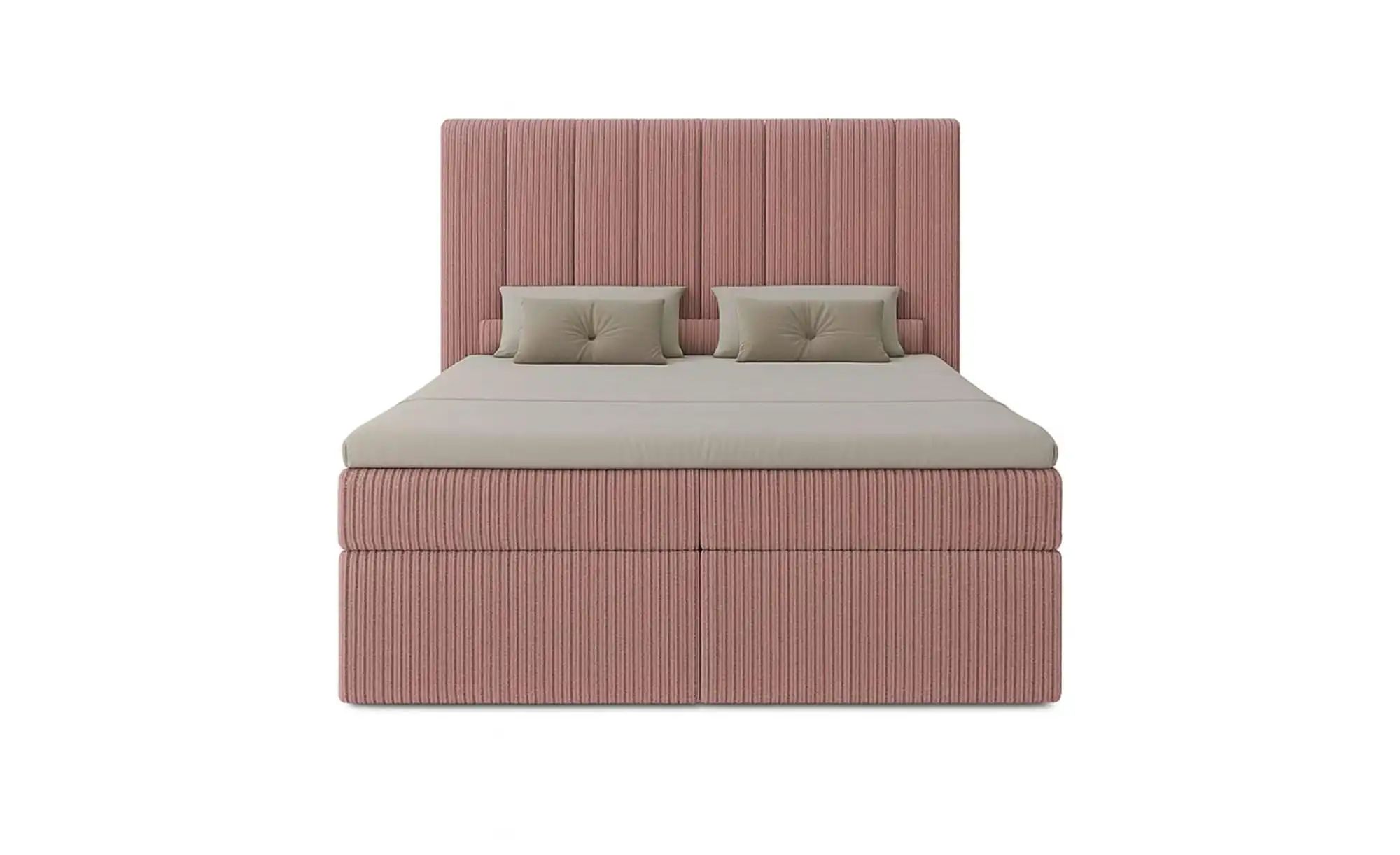 Boxbett mit Stauraum  Cord Nero Box ¦ lila/violett ¦ Maße (cm): B: 142 H: 1 günstig online kaufen