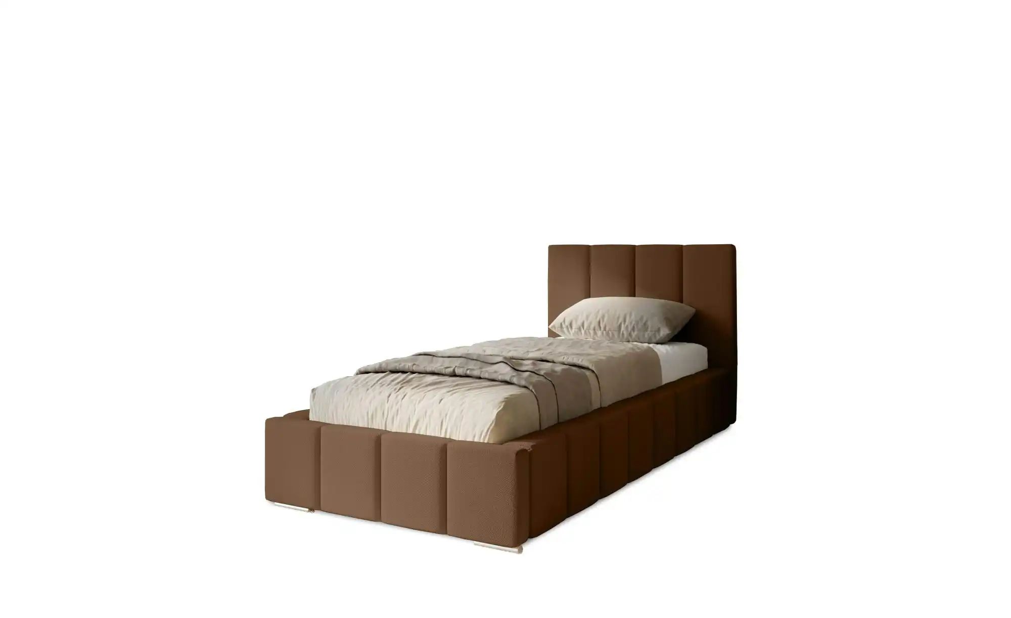 Polsterbett mit Stauraum Margate ¦ braun ¦ Maße (cm): B: 95 H: 100 Betten > günstig online kaufen