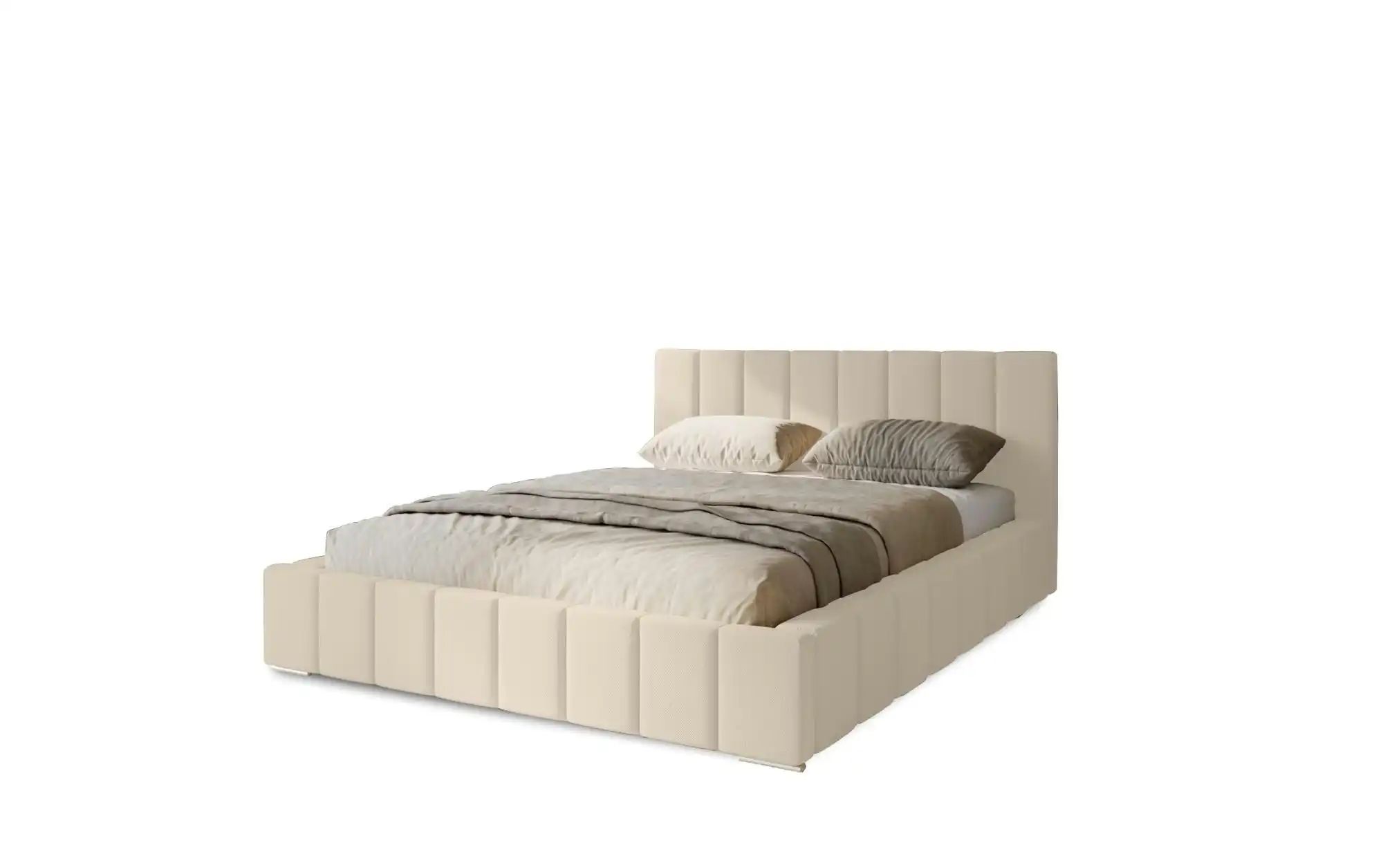 Polsterbett mit Stauraum Margate ¦ beige ¦ Maße (cm): B: 195 H: 100 Betten günstig online kaufen