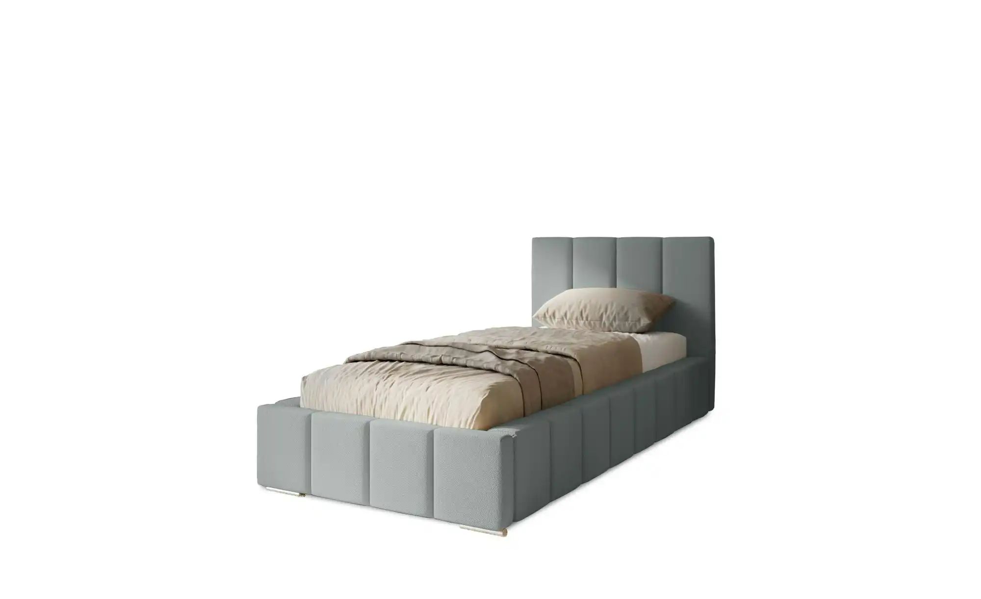 Polsterbett mit Stauraum Margate ¦ grau ¦ Maße (cm): B: 115 H: 100 Betten > günstig online kaufen