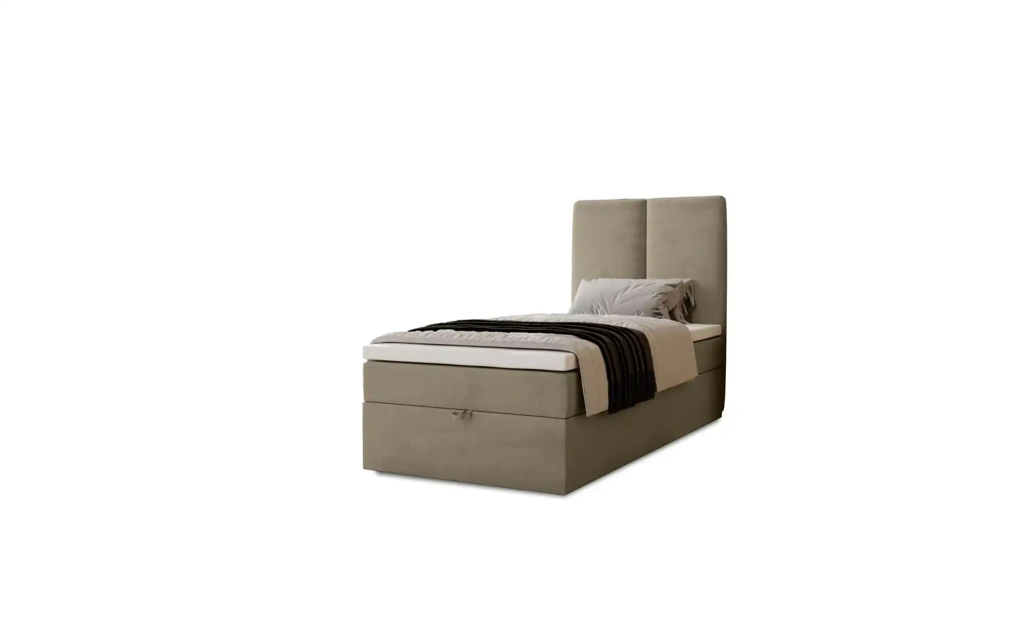 Boxbett mit Stauraum  Macclesfield ¦ beige ¦ Maße (cm): B: 91 H: 110 Betten günstig online kaufen