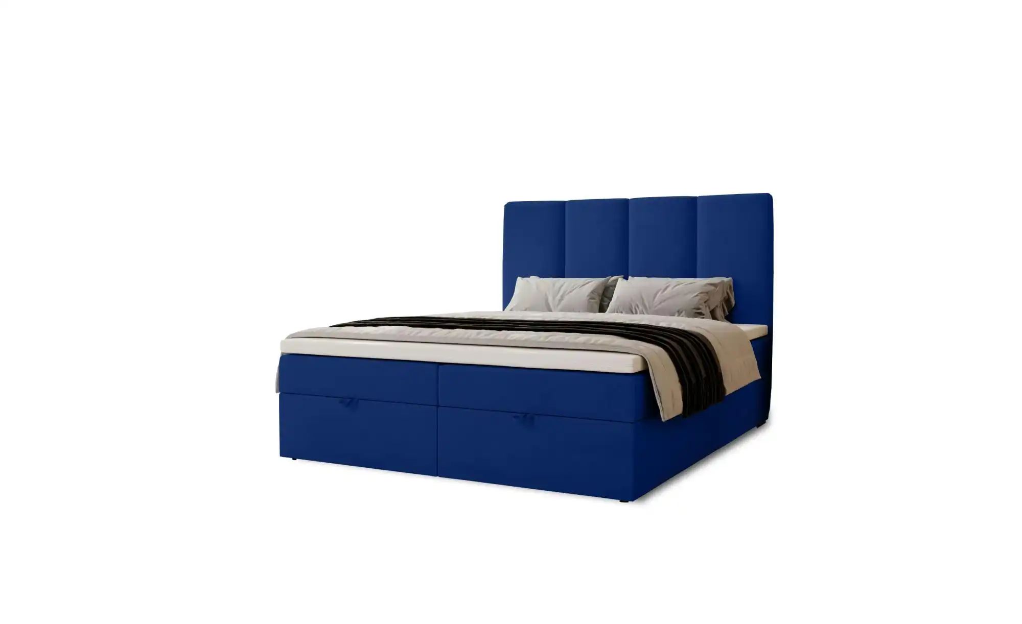 Boxbett mit Stauraum  Macclesfield ¦ blau ¦ Maße (cm): B: 121 H: 110 Betten günstig online kaufen