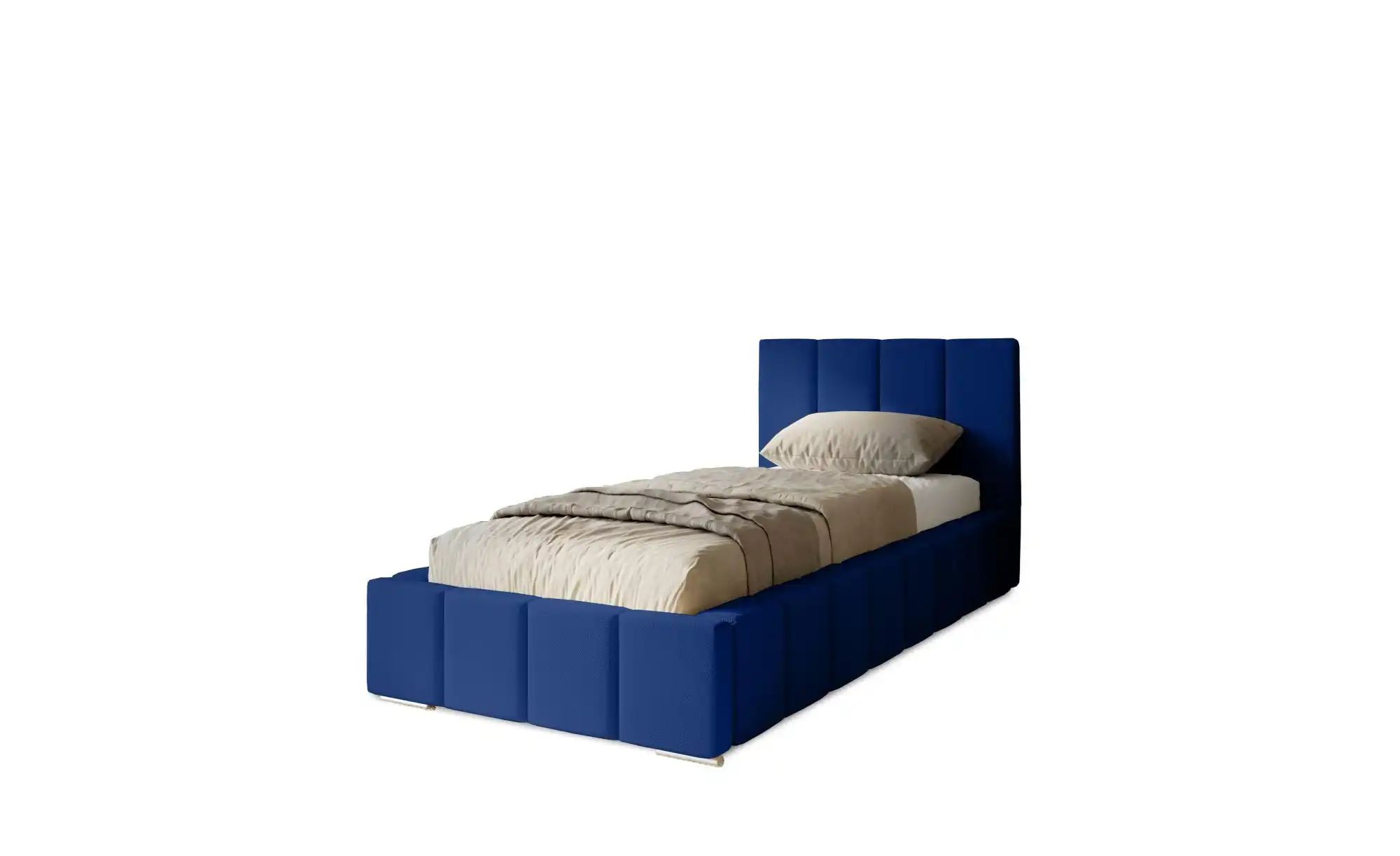 Polsterbett mit Stauraum Margate ¦ blau ¦ Maße (cm): B: 105 H: 100 Betten > günstig online kaufen