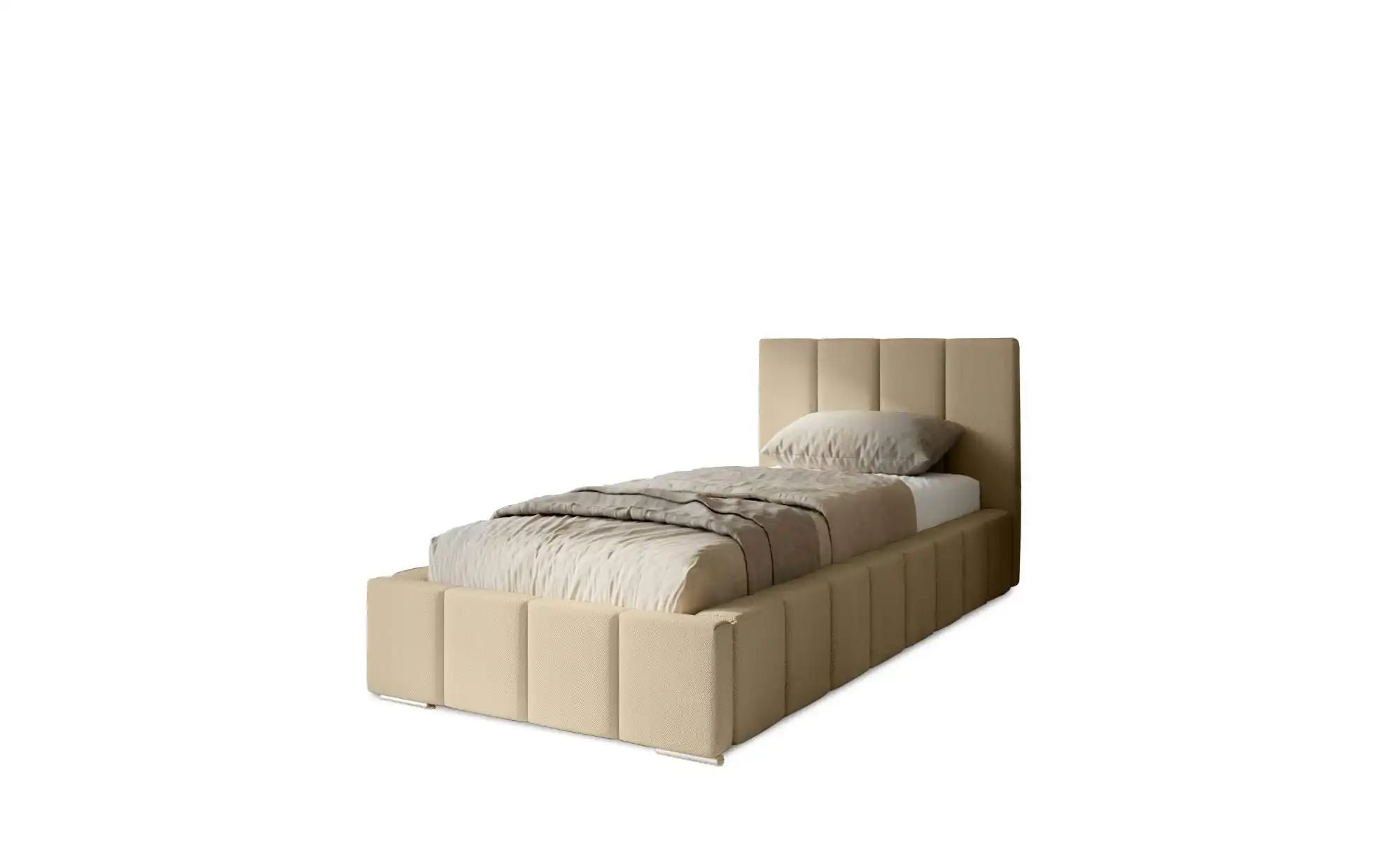 Polsterbett mit Stauraum Margate ¦ beige ¦ Maße (cm): B: 115 H: 100 Betten günstig online kaufen