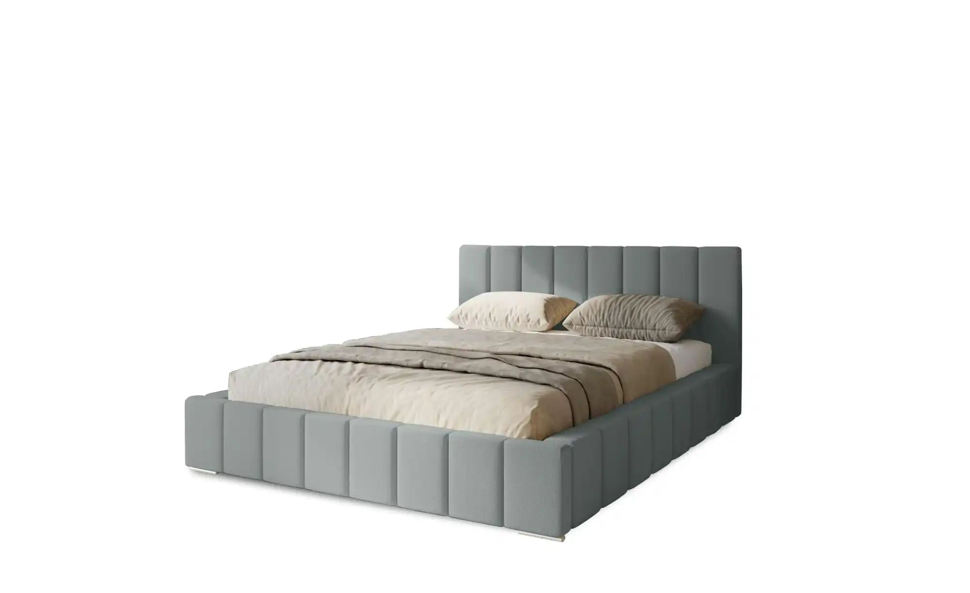 Polsterbett mit Stauraum Margate ¦ grau ¦ Maße (cm): B: 195 H: 100 Betten > günstig online kaufen