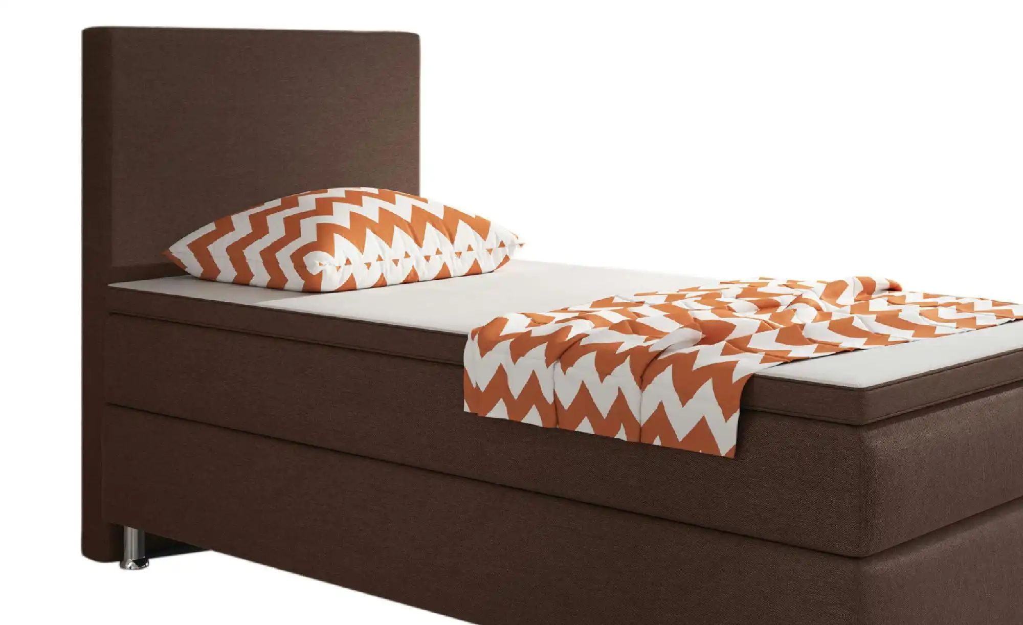 Boxspringbett  Berlin ¦ braun ¦ Maße (cm): B: 90 H: 115 Betten > Komfortbet günstig online kaufen